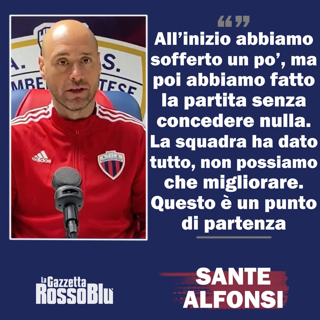 .
Samb, le parole del mister Sante Alfonsi 💬🔴🔵
#santealfonsi #alfonsi #mister #coach #quotes #instaquotes #intervista #interview #sambpineto #sampin #pineto #grb #gazzettarossoblu #samb #sambenedettese #instagol #instafootball #instasoccer #calcio #rossoblù #seried #gironef #lnd #leganazionaledilettanti