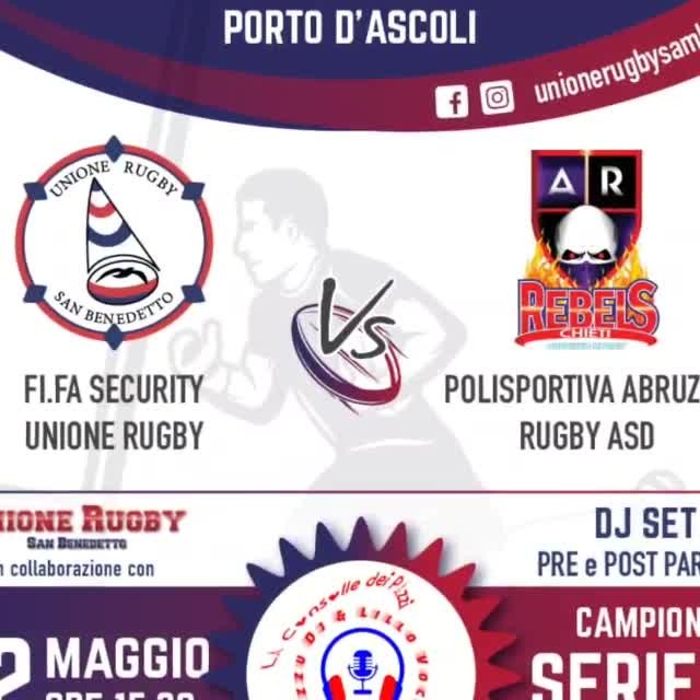 🏈 | RUGBY
La carica dell'Unione Rugby San Benedetto 🔴🔵: con una vittoria domenica sarà FINALISSIMA PLAY OFF
#unionerugbysanbenedetto #ursbt #unionerugbysbt #fifasecurity #rugby #seriec #marche #abruzzo #grb #gazzettarossoblu