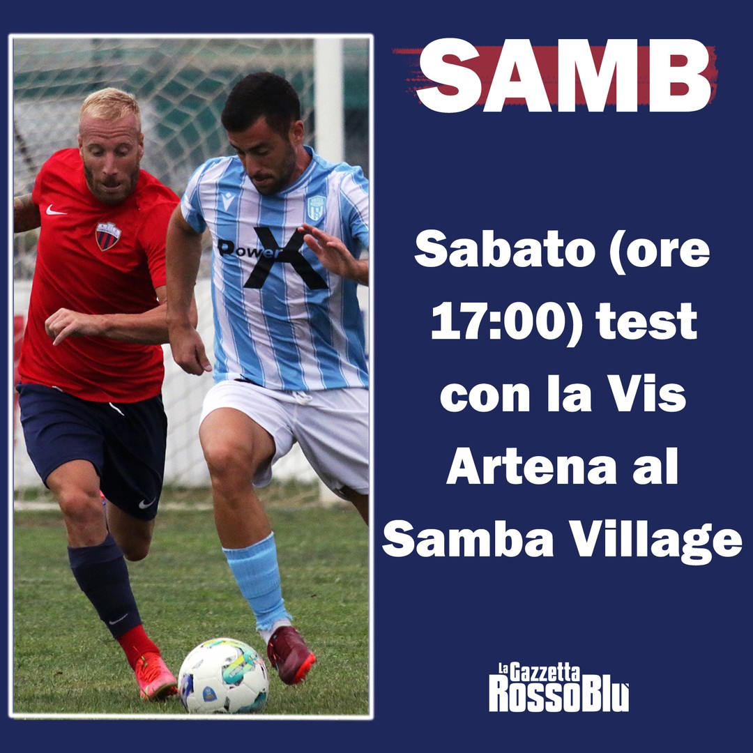Samb 🔴🔵, domani il test con la Vis Artena ⚽
#visartena #artena #grb #gazzettarossoblu #samb #sambenedettese #instagol #instafootball #instasoccer #calcio #rossoblù #seried #gironef #lnd #leganazionaledilettanti