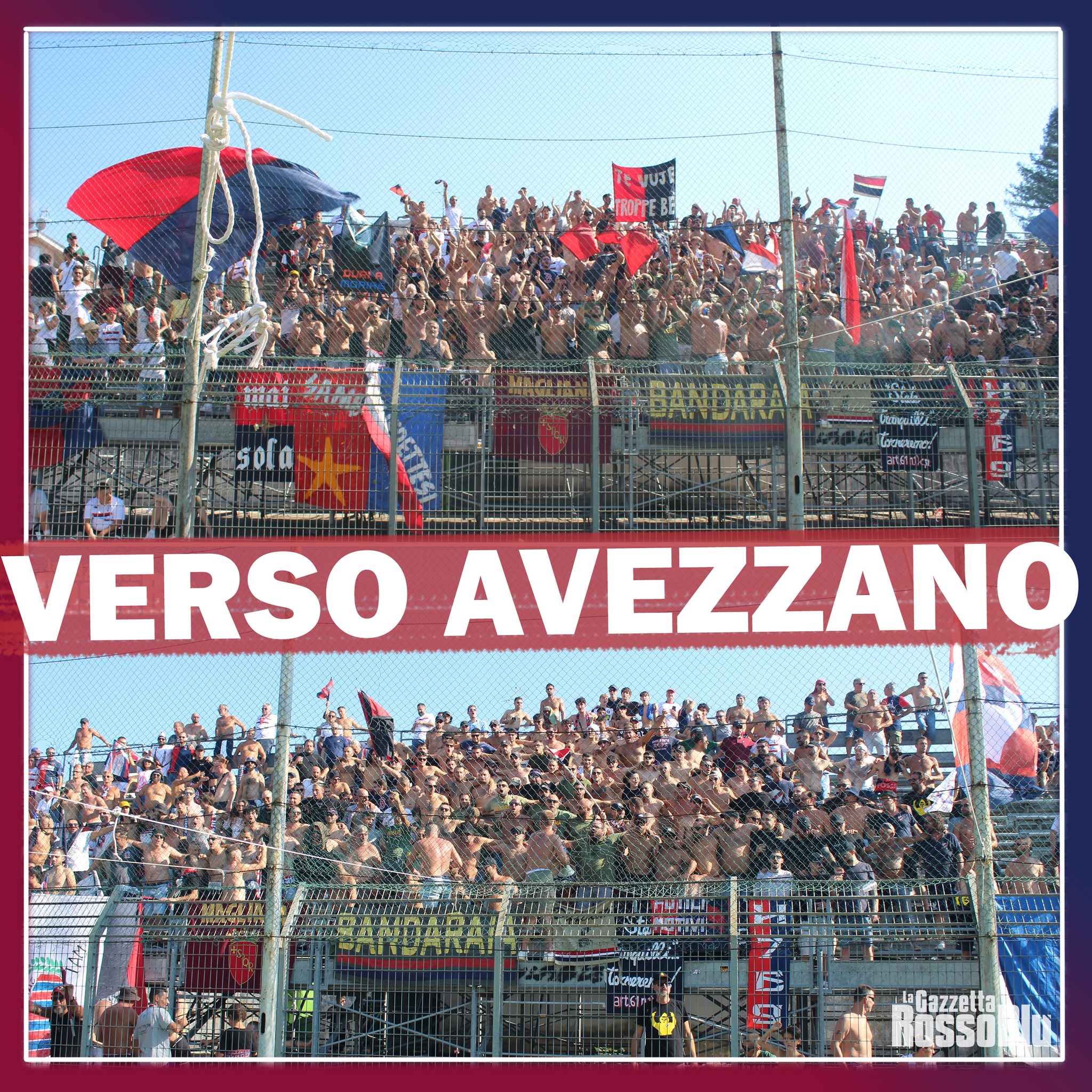 🔜 VERSO AVEZZANO
Ultime ore di prevendita e ultimi posti disponibili per il settore ospiti dello Stadio dei Marsi 🏟, dove domani la U.S. Sambenedettese 🔴🔵 affronterà i padroni di casa
#avezzanosamb #avesam #tifosi #prevendita #settoreospiti #grb #gazzettarossoblù #samb #sambenedettese #instagol #instafootball #instasoccer #lagazzettarossoblù #calcio #rossoblù #seried #gironef #lnd #leganazionaledilettanti