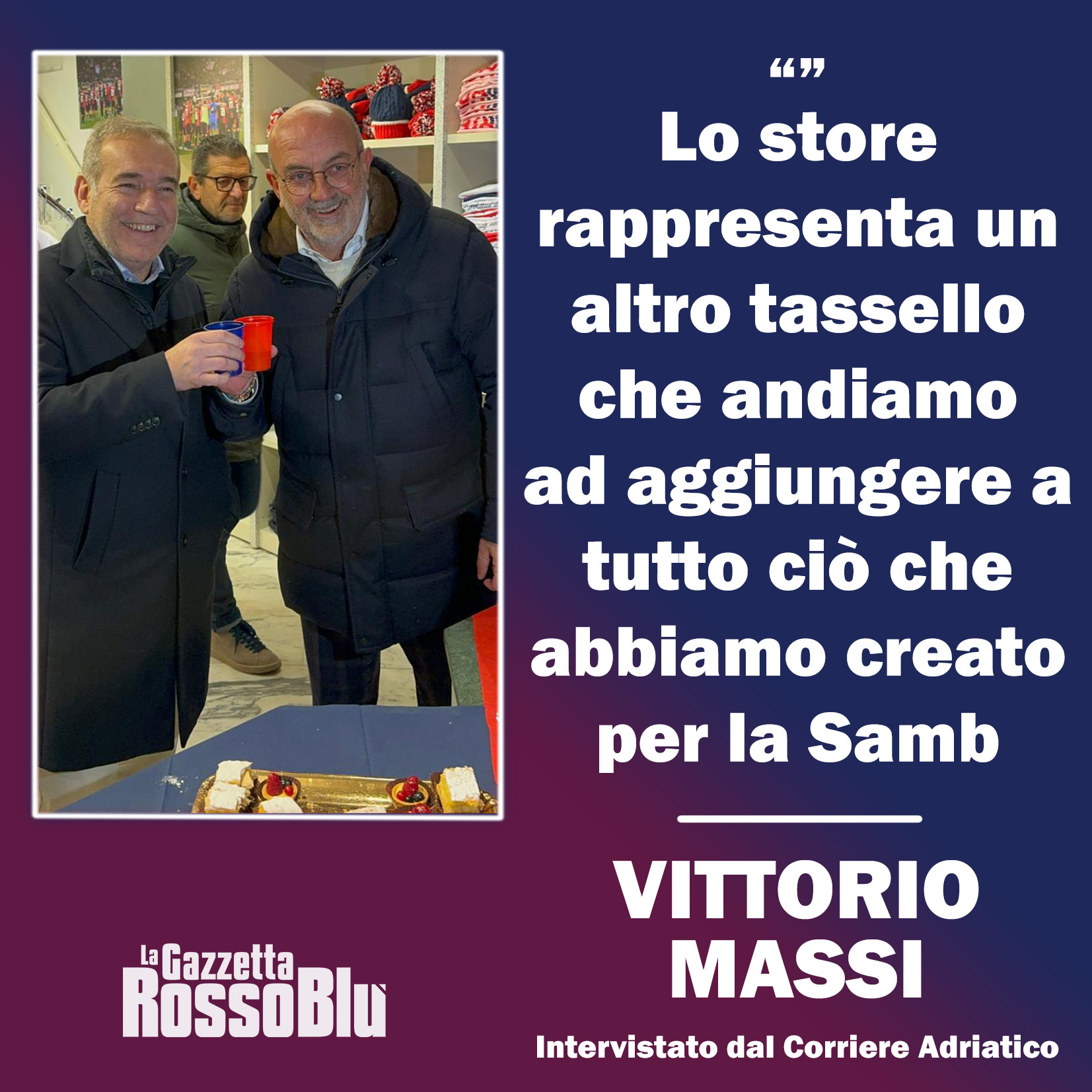 PRESIDENTE 📣
@u.s.sambenedettese 🔴🔵, l'entusiasmo del presidente Vittorio Massi all'apertura del Samb Store 🎀✂
#vittoriomassi #massi #sambstore #store #grb #gazzettarossoblù #samb #sambenedettese #instagol #instafootball #instasoccer #lagazzettarossoblù #calcio #rossoblù #seried #gironef #lnd #leganazionaledilettanti