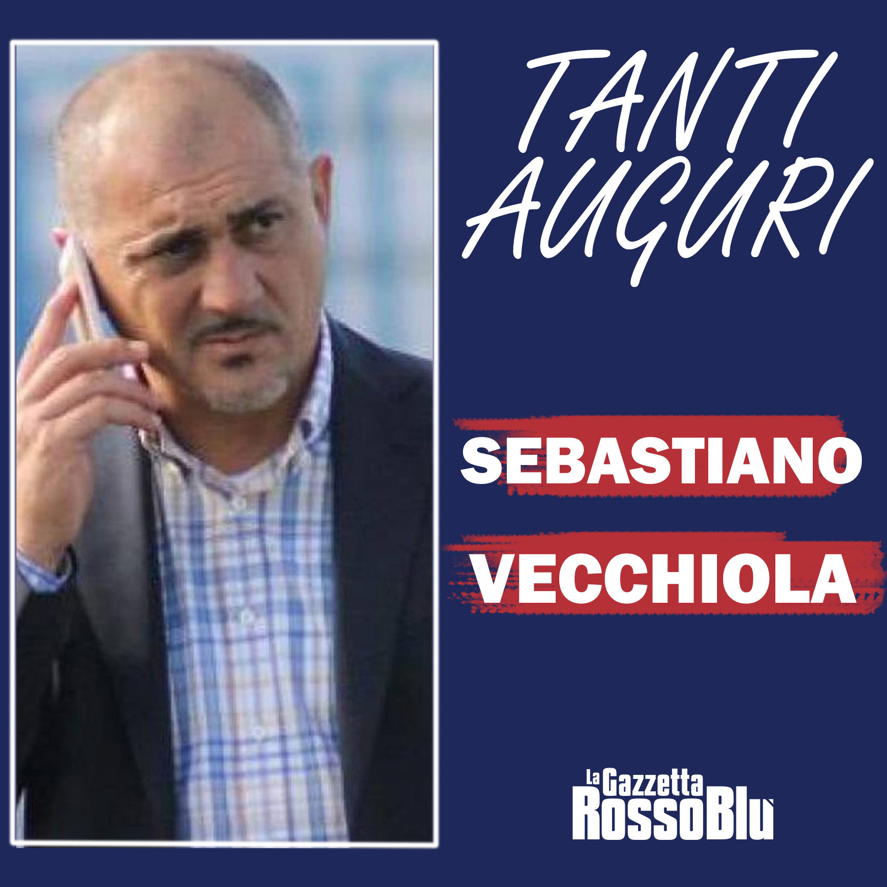 AUGURI SEBA 🎉
Compie oggi 55 anni l'ex Samb 🔴🔵 Sebastiano Vecchiola. Tanti auguri!
#sebastianovecchiola #vecchiola #exsamb #grb #gazzettarossoblù #samb #sambenedettese #instagol #instafootball #instasoccer #lagazzettarossoblù #calcio #rossoblù #legapro #seriec
#happybirthday #birthday #bday #happybday #buoncompleanno #compleanno #tantiauguri
