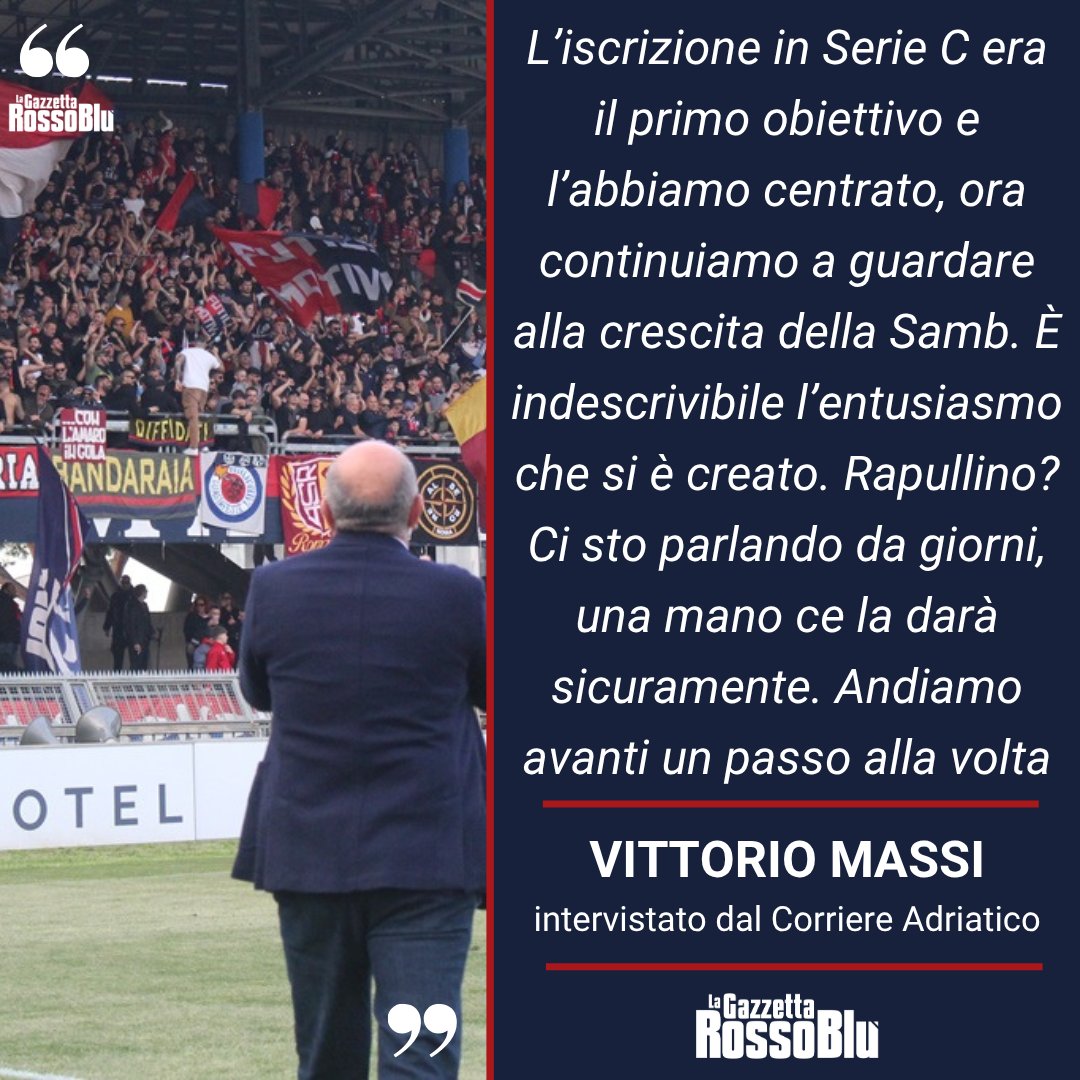 PRESIDENTE 🎙
@u.s.sambenedettese 🔴🔵, le parole di Vittorio Massi
#vittoriomassi #massi #legapro #seriec #grb #gazzettarossoblù #samb #sambenedettese #instagol #instafootball #instasoccer #lagazzettarossoblù #calcio #rossoblù