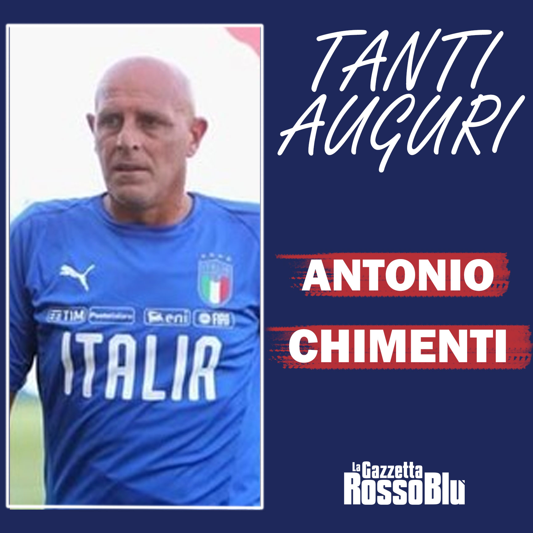AUGURI ANTONIO 🎉
Compie oggi 54 anni l'ex Samb 🔴🔵 Antonio Chimenti. Tanti auguri!
#antoniochimenti #chimenti #exsamb #grb #gazzettarossoblù #samb #sambenedettese #instagol #instafootball #instasoccer #lagazzettarossoblù #calcio #rossoblù #happybirthday #birthday #buoncompleanno #compleanno #tantiauguri