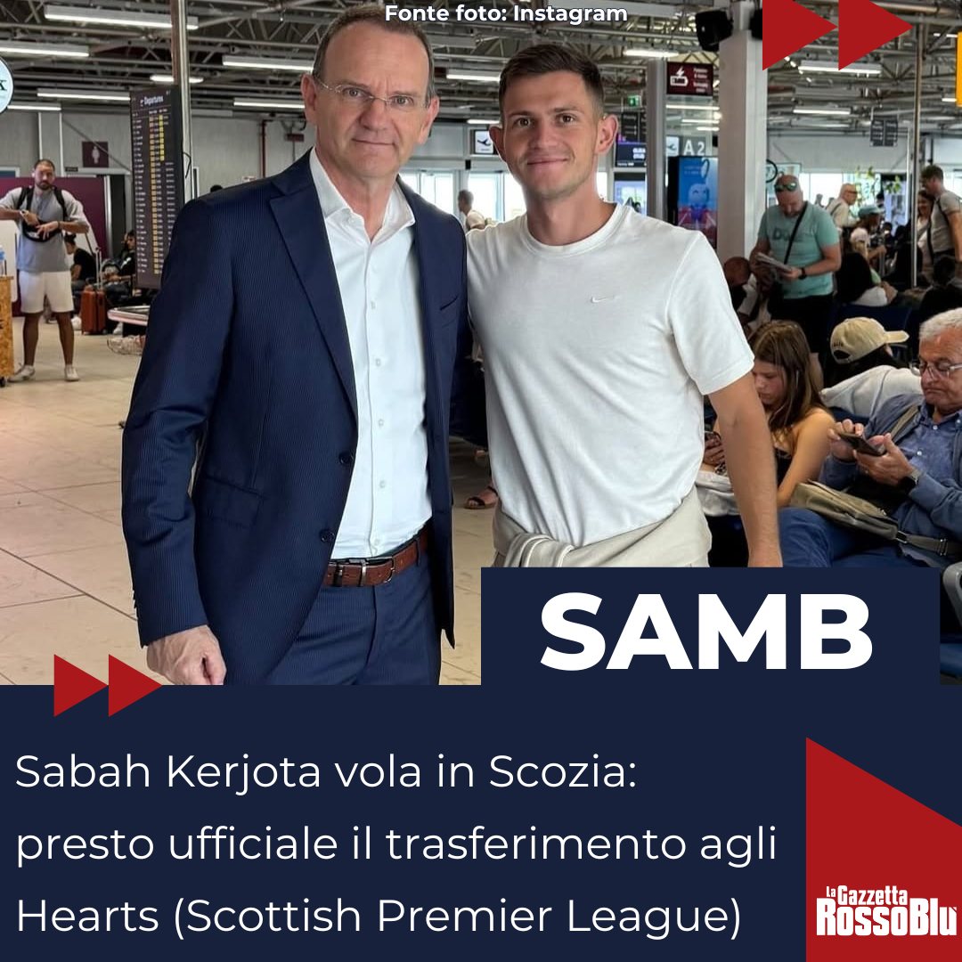 KERJOTA 🏴
L'@u.s.sambenedettese 🔴🔵 si prepara a salutare @sabah_kerjota: presto ufficiale ✍🏻 il suo trasferimento agli Hearts
#sabahkerjota #kerjota #hearts #heartofmidlothian #calciomercato #mercato #legapro #seriec #scottishpremierleague #grb #gazzettarossoblù #samb #sambenedettese #instagol #instafootball #instasoccer #lagazzettarossoblù #calcio #rossoblù