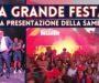Samb, in migliaia per la presentazione in piazza Giorgini. Massi: «Sògna r’vénce!»