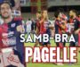 Samb-Bra 1-0, LE PAGELLE: Zini e Tosi all’arrembaggio sulle fasce