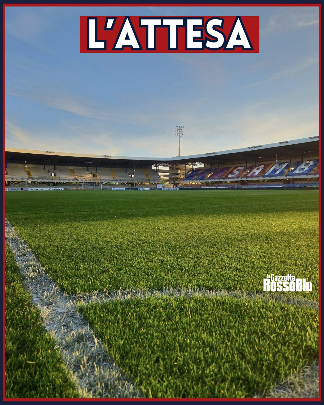 L'ATTESA ⏳
Ancora due weekend e poi torneranno a riempirsi i gradoni del Riviera delle Palme 🏟🔴🔵
@u.s.sambenedettese #stadiorivieradellepalme #rivieradellepalme #grb #gazzettarossoblù #samb #sambenedettese #instagol #instafootball #lagazzettarossoblù #calcio #seriec #gironeb #seriecgironeb #legapro #seriecskywifi