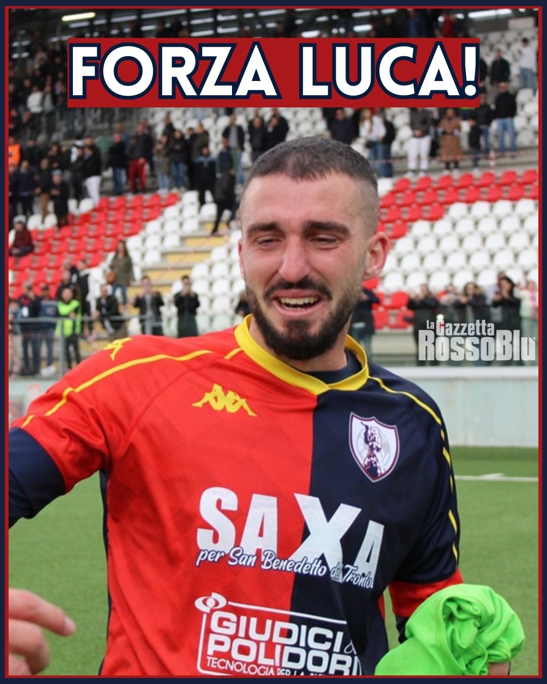 FORZA LUCA 💪🏻
In bocca al lupo all'ex Samb @lucaguadalupi 🔴🔵, oggi al Barletta, che nei giorni scorsi ha subito la lesione del legamento crociato anteriore destro
#lucaguadalupi #guadalupi #barletta #exsamb #seried #grb #gazzettarossoblù #samb #sambenedettese #instagol #instafootball #lagazzettarossoblù #calcio #rossoblù