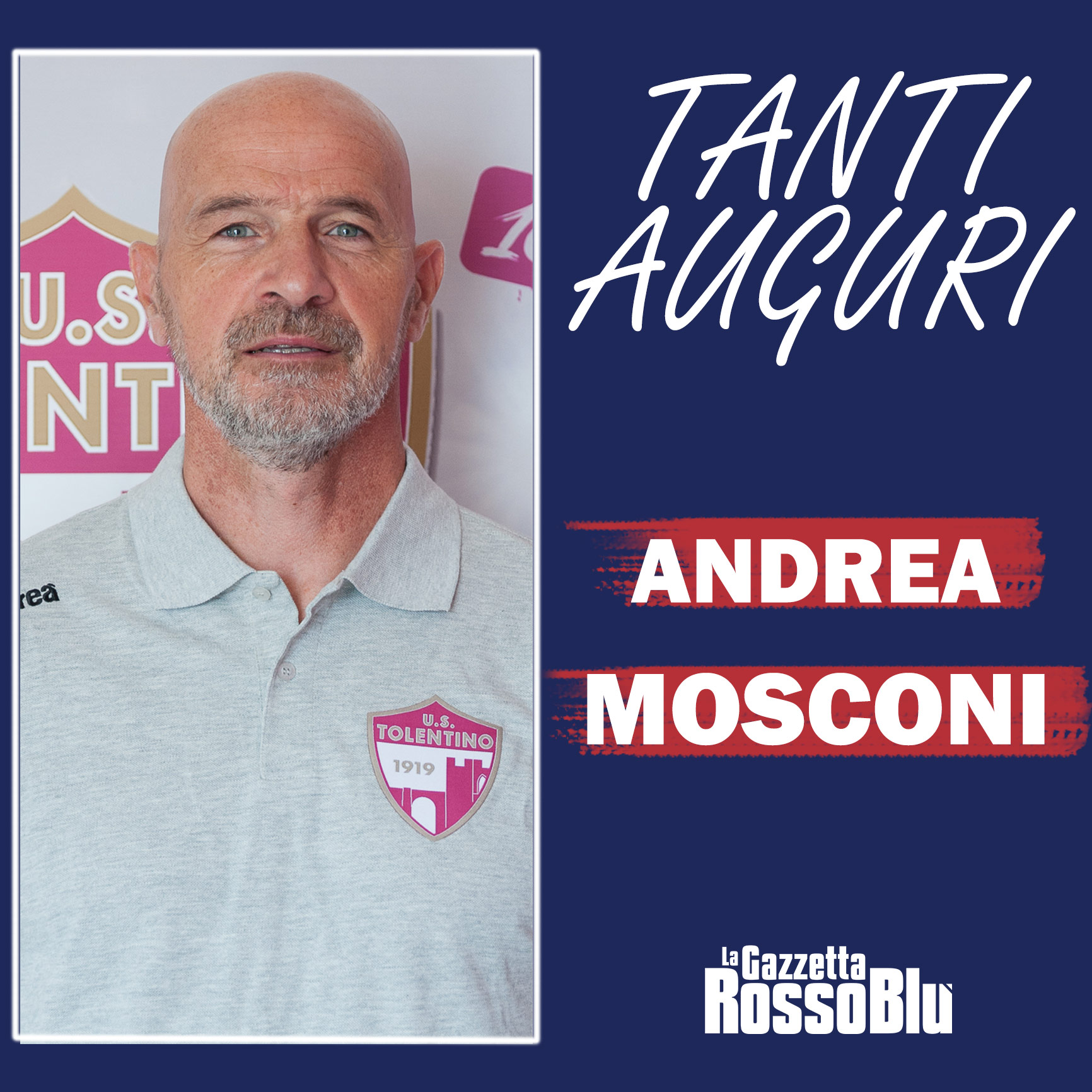 AUGURI MISTER 🎉

Festeggia oggi il suo compleanno anche l'ex allenatore della Samb 🔴🔵 Andrea Mosconi. Auguri mister!

#andreamosconi #mosconi #exsamb #grb #gazzettarossoblù #samb #sambenedettese #instagol #instafootball #lagazzettarossoblù #calcio #rossoblù #seriec #gironeb #legapro #seriecskywifi
#happybirthday #birthday #bday #happybday #buoncompleanno #compleanno #tantiauguri