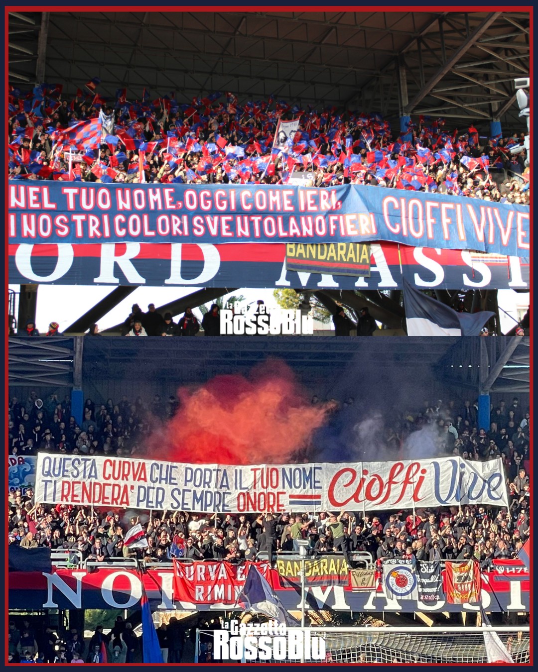MASSIMO CIOFFI ❤️💙

Il ricordo della Curva Nord nelle ultime due stagioni per Massimo Bruni, Cioffi 🙌🏻

#curvanord #curvanordmassimocioffi #massimocioffi #massimobruni #grb #gazzettarossoblù #samb #sambenedettese #instagol #instafootball #lagazzettarossoblù #calcio #rossoblù #seriec #gironeb #legapro #seriecskywifi