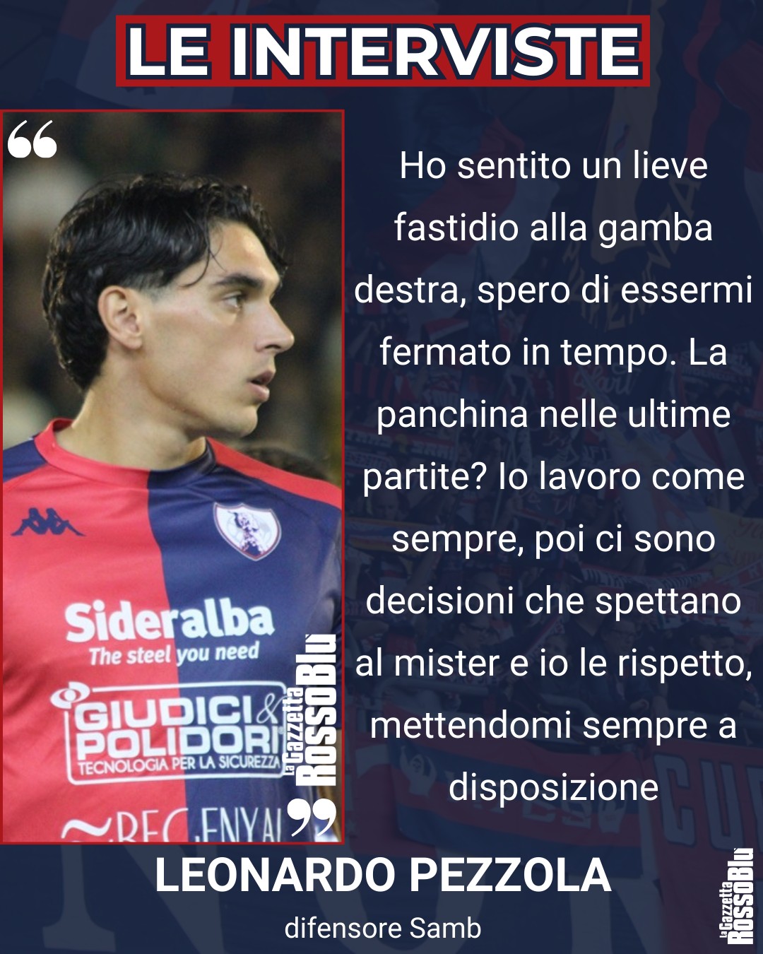 PEZZOLA 🎙

@u.s.sambenedettese 🔴🔵, le parole di Leonardo Pezzola

#leonardopezzola #pezzola #grb #gazzettarossoblù #samb #sambenedettese #instagol #instafootball #lagazzettarossoblù #calcio #rossoblù #seriec #gironeb #legapro #seriecskywifi