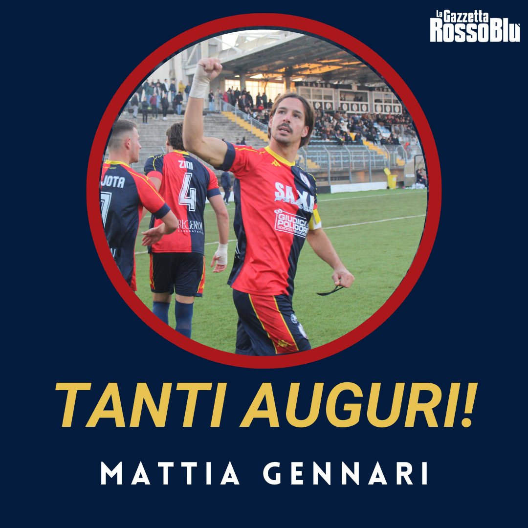 AUGURI MATTIA 🎉

Compie oggi 34 anni l'ex difensore della Samb 🔴🔵 @gennarimattia5, tra i protagonisti della scorsa stagione culminata con la vittoria del campionato di Serie D girone F 🏆. Tanti auguri!

#mattiagennari #gennari #exsamb #grb #gazzettarossoblù #samb #sambenedettese #instagol #instafootball #lagazzettarossoblù #calcio #rossoblù #seriec #gironeb #legapro #seriecskywifi #happybirthday #birthday #bday #happybday #buoncompleanno #compleanno #tantiauguri