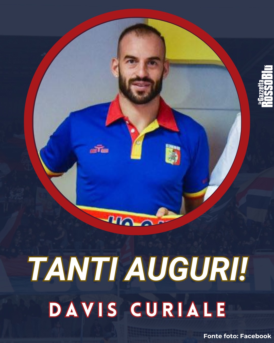 AUGURI DAVIS 🎉

Compie oggi 38 anni l'ex attaccante della Samb 🔴🔵 @daviscuriale11. Tanti auguri!

#daviscuriale #curiale #exsamb #grb #gazzettarossoblù #samb #sambenedettese #instagol #instafootball #lagazzettarossoblù #calcio #rossoblù #seriec #gironeb #legapro #seriecskywifi #happybirthday #birthday #bday #happybday #buoncompleanno #compleanno #tantiauguri