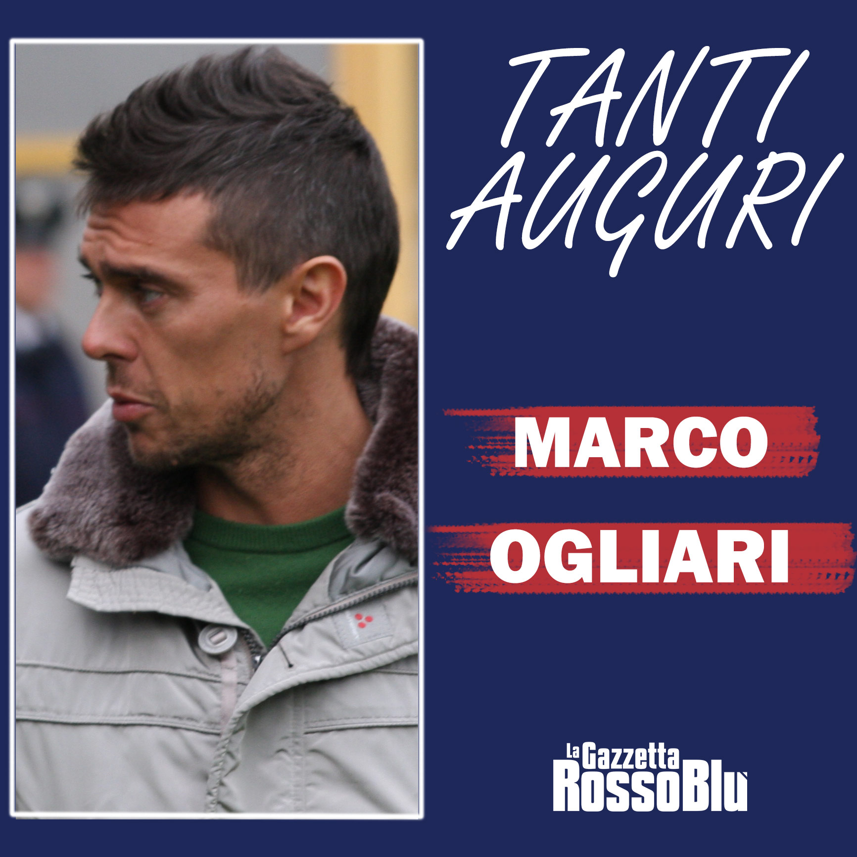 AUGURI MARCO 🎉

Compie oggi 52 anni l'ex Samb 🔴🔵 Marco Ogliari. Tantissimi auguri!

#marcoogliari #ogliari #exsamb #grb #gazzettarossoblù #samb #sambenedettese #instagol #instafootball #lagazzettarossoblù #calcio #rossoblù #seriec #gironeb #legapro #seriecskywifi #exsamb #happybirthday #birthday #bday #happybday #buoncompleanno #compleanno #tantiauguri