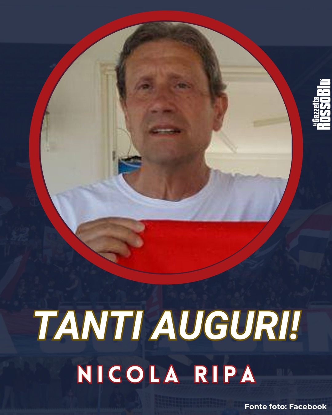 AUGURI LEGGENDA 🎉

Compie oggi 75 anni una vera leggenda della Samb 🔴🔵: Nicola Ripa. Tantissimi auguri!

@u.s.sambenedettese #nicolaripa #ripa #exsamb #grb #gazzettarossoblù #samb #sambenedettese #instagol #instafootball #lagazzettarossoblù #calcio #rossoblù #seriec #gironeb #legapro #seriecskywifi #happybirthday #birthday #bday #happybday #buoncompleanno #compleanno #tantiauguri