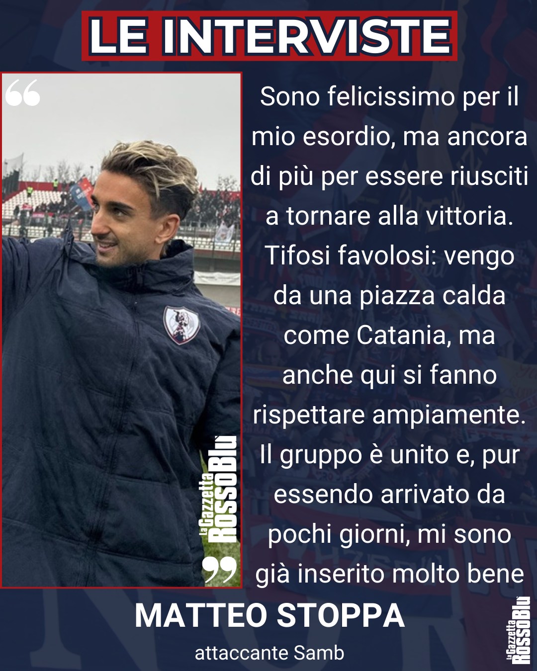 STOPPA 🎙

@u.s.sambenedettese 🔴🔵, le parole di @matteostoppa

#matteostoppa #stoppa #forsam #forlìsamb #grb #gazzettarossoblù #samb #sambenedettese #instagol #instafootball #lagazzettarossoblù #calcio #rossoblù #seriec #gironeb #legapro #seriecskywifi