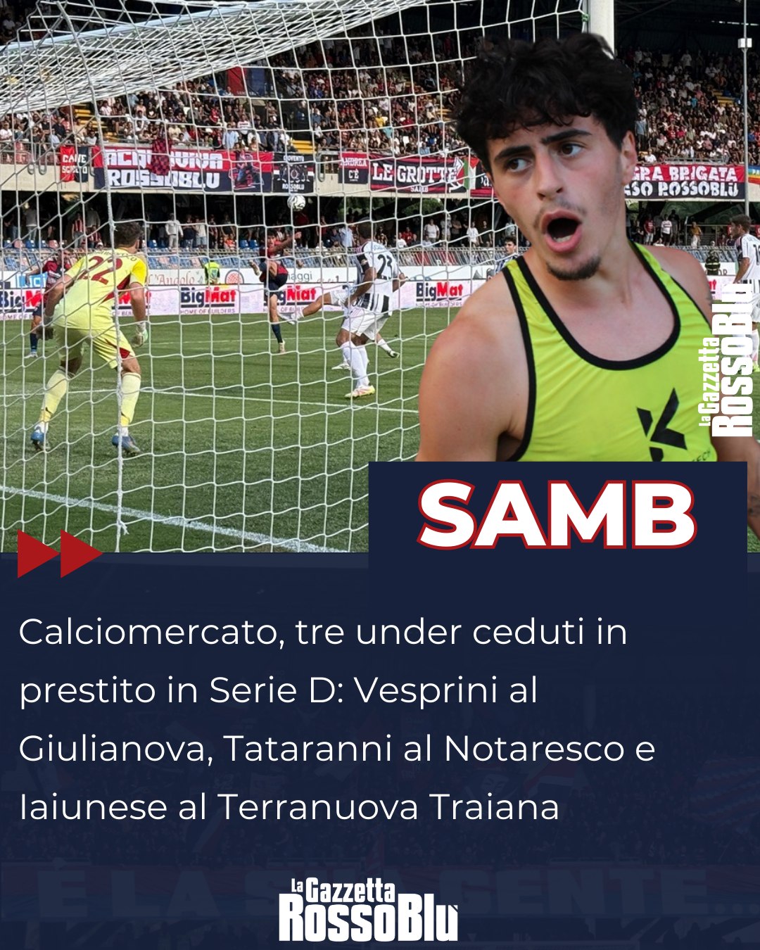 CALCIOMERCATO ⚽💰

@u.s.sambenedettese 🔴🔵, tre giovani ceduti in prestito ↪: Tataranni, Vesprini e Iaiunese chiuderanno la stagione in Serie D

#calciomercato #mercato #flaviotataranni #tataranni #vesprini #riccardovesprini #iaiunese #christianiaiunese #grb #gazzettarossoblù #samb #sambenedettese #instagol #instafootball #lagazzettarossoblù #calcio #rossoblù #seriec #gironeb #legapro #seriecskywifi
