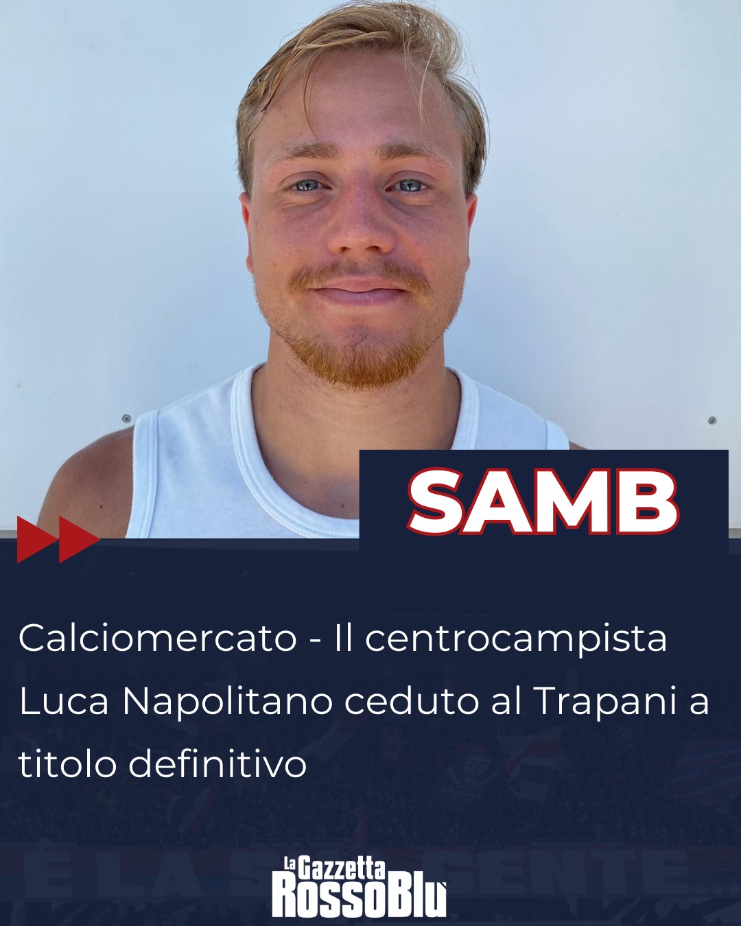 CALCIOMERCATO ⚽💰

@u.s.sambenedettese 🔴🔵, Luca Napolitano ceduto a titolo definitivo al Trapani ↪

#lucanapolitano #napolitano #calciomercato #mercato #trapani #grb #gazzettarossoblù #samb #sambenedettese #instagol #instafootball #lagazzettarossoblù #calcio #rossoblù #seriec #gironeb #legapro #seriecskywifi