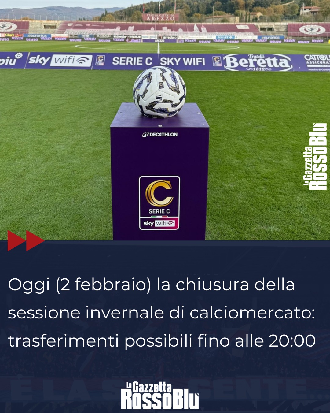 CALCIOMERCATO ⚽💰

Oggi si chiude la sessione invernale di calciomercato: trasferimenti possibili fino alle ore 20:00 🔔

#calciomercato #mercato #grb #gazzettarossoblù #samb #sambenedettese #instagol #instafootball #lagazzettarossoblù #calcio #rossoblù #seriec #gironeb #legapro #seriecskywifi