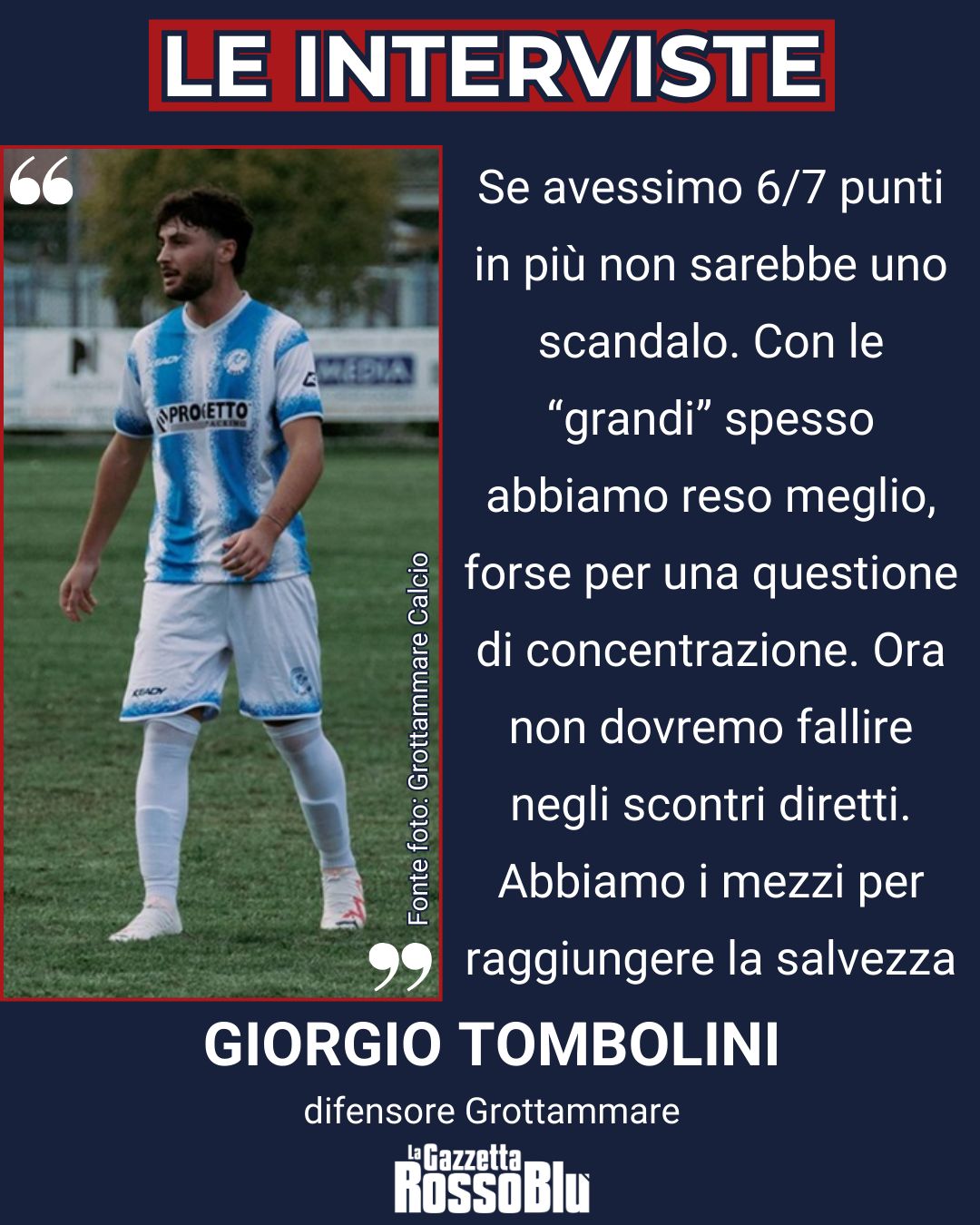 PROMOZIONE ⚽

@grottammarecalcio ⚪🔵, le parole di @giorgio_tombolini🎙

#giorgiotombolini #tombolini #calcio #marche #promozione #gironeb #grottammare #grottammarecalcio #grb #lagazzettarossoblù