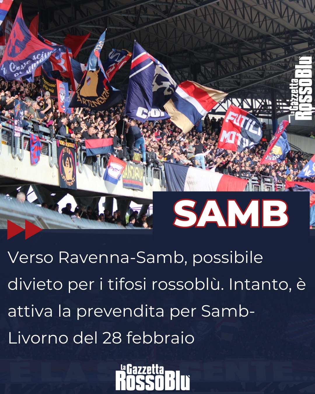 PREVENDITA 🎫

Verso Ravenna, possibile divieto ❌ per i tifosi dell'@u.s.sambenedettese 🔴🔵. Intanto è attiva la prevendita per il match casalingo 🏟 col Livorno di sabato 28 febbraio (ore 20:30)

#ravsam #ravennasamb #samliv #samblivorno #prevendita #grb #gazzettarossoblù #samb #sambenedettese #instagol #instafootball #lagazzettarossoblù #calcio #rossoblù #seriec #gironeb #legapro #seriecskywifi