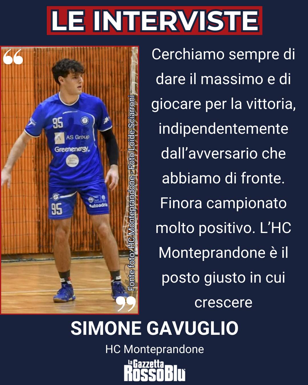 PALLAMANO 🤾‍♂

@hc_monteprandone, le parole di Simone Gavuglio 🎙

#simonegavuglio #gavuglio #pallamano #handball #serieasilver #pallamanomonteprandone #hcmonteprandone #monteprandone #grb #lagazzettarossoblù