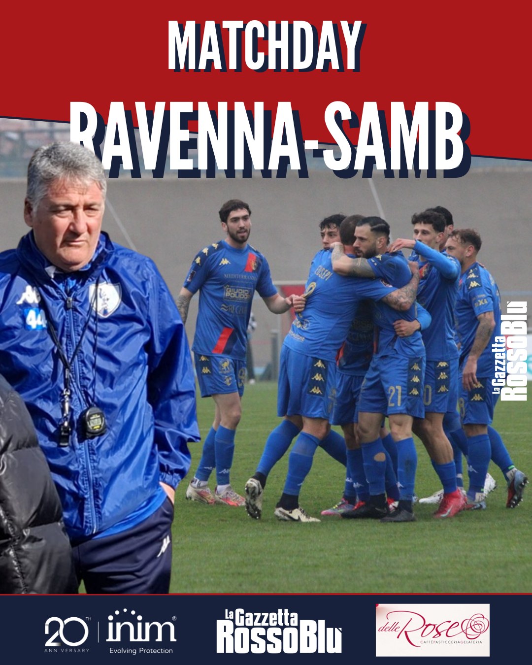 MATCHDAY ❗

28^ giornata 🗓 del girone B di Serie C Sky Wifi: l'@u.s.sambenedettese 🔴🔵 va in casa del Ravenna secondo in classifica. Fischio d'inizio alle 17:30 al Bruno Benelli 🏟

#ravsam #ravennasamb #matchday #grb #gazzettarossoblù #samb #sambenedettese #instagol #instafootball #lagazzettarossoblù #calcio #rossoblù #seriec #gironeb #legapro #seriecskywifi