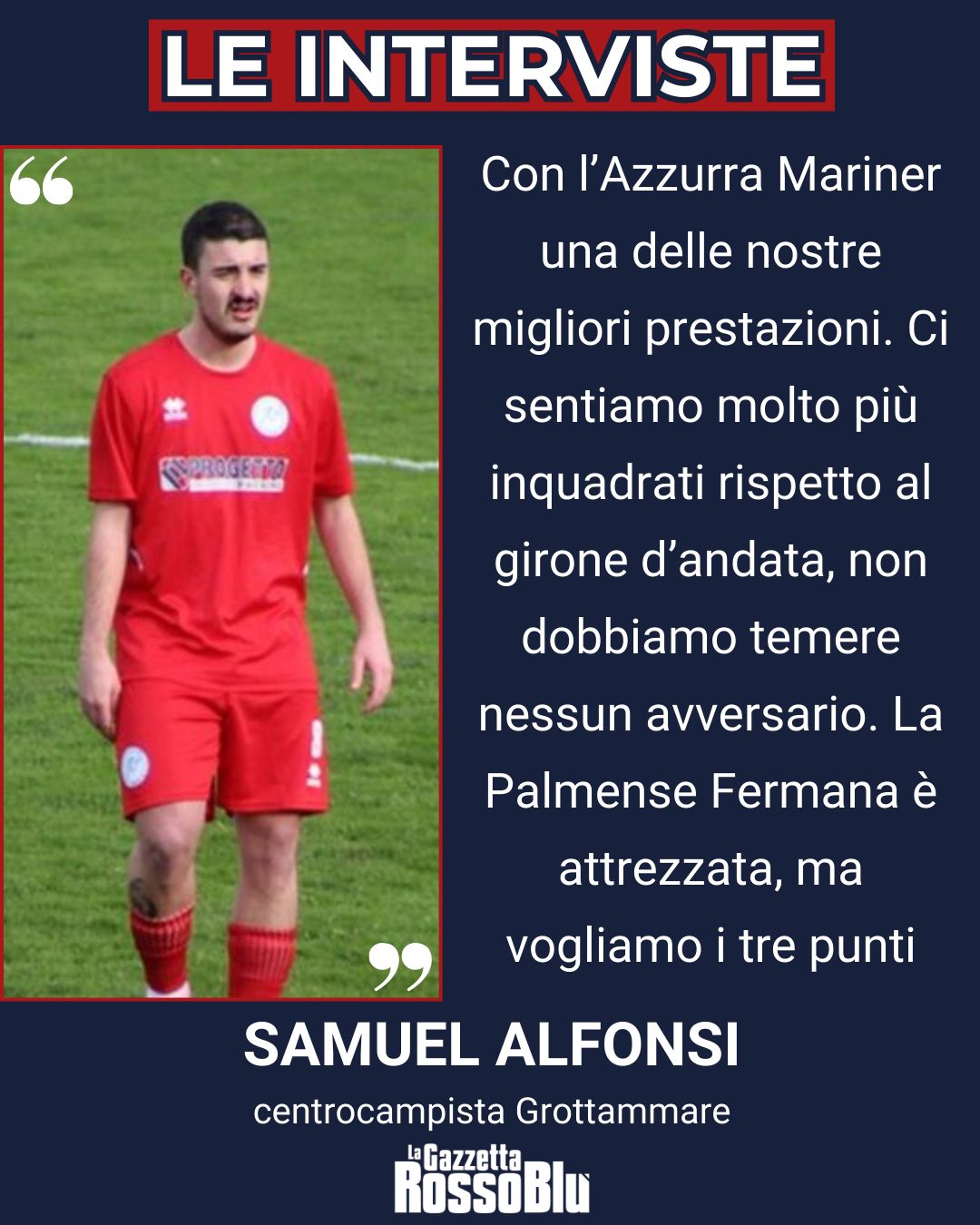 PROMOZIONE ⚽

@grottammarecalcio ⚪🔵, le parole di Samuel Alfonsi 🎙

#samuelalfonsi #alfonsi #calcio #marche #promozione #gironeb #grottammare #grottammarecalcio #grb #lagazzettarossoblù