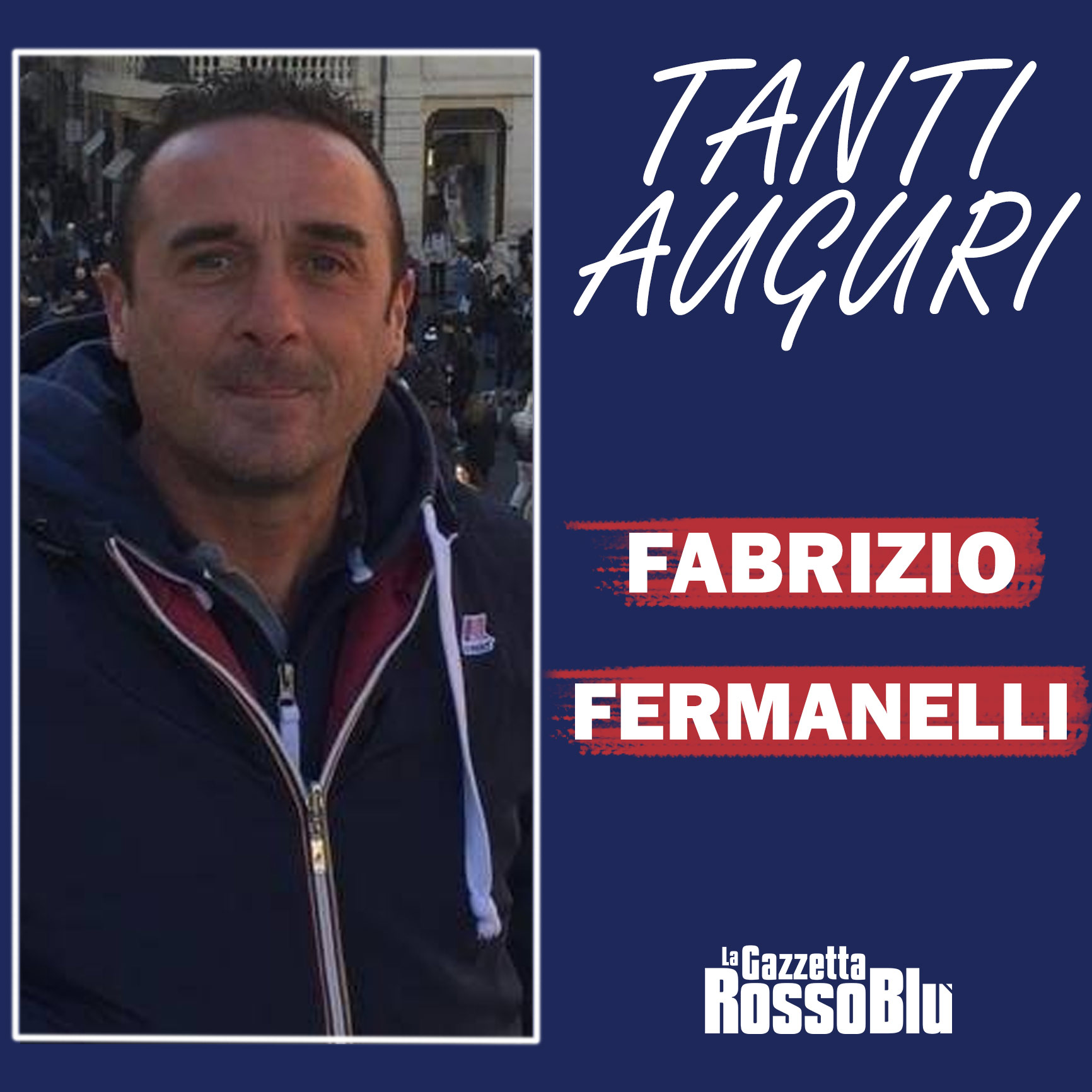 AUGURI FABRIZIO 🎉

Compie oggi 59 anni un grande ex Samb: Fabrizio Fermanelli 🔴🔵. Tanti auguri "Bomber Mascherato" 😎

#fabriziofermanelli #fermanelli #exsamb #grb #gazzettarossoblù #samb #sambenedettese #instagol #instafootball #lagazzettarossoblù #calcio #rossoblù #seriec #gironeb #legapro #seriecskywifi
#happybirthday #birthday #bday #happybday #buoncompleanno #compleanno #tantiauguri