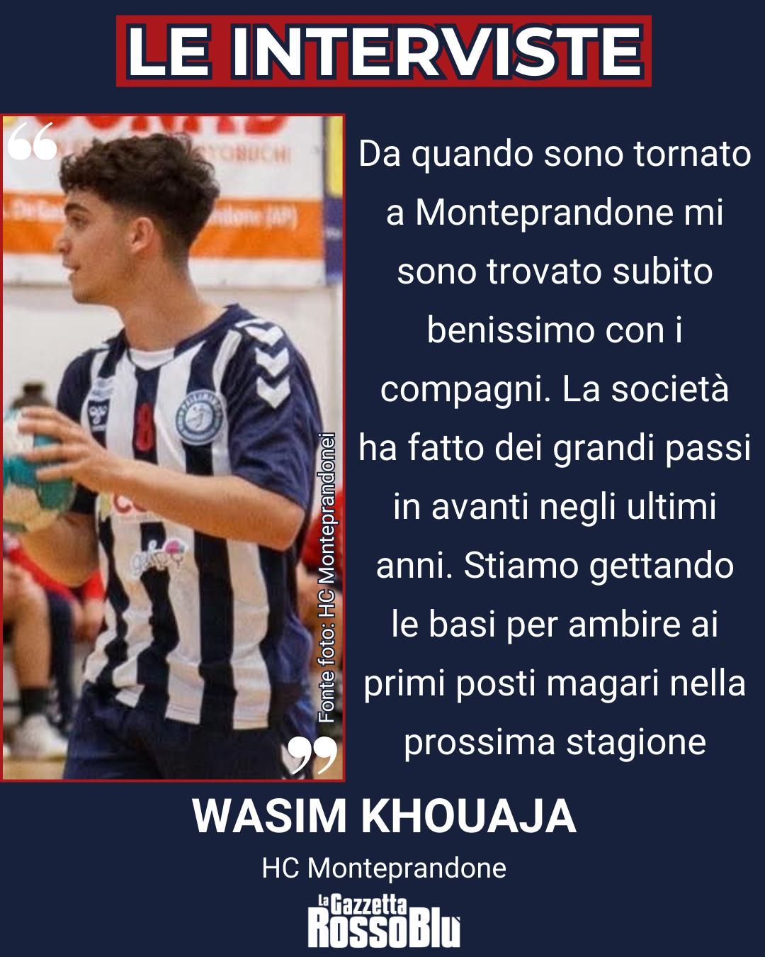PALLAMANO 🤾‍♂

@hc_monteprandone, le parole di Wasim Khouaja 🎙

#wasimkhouaja #khouaja #pallamano #handball #serieasilver #pallamanomonteprandone #hcmonteprandone #monteprandone #grb #lagazzettarossoblù