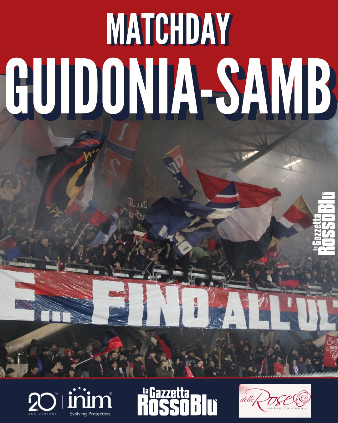 MATCHDAY ❗

31^ giornata del girone B di Serie C Sky Wifi: l'@u.s.sambenedettese 🔴🔵 va in casa del Guidonia Montecelio 🏟. Fischio d'inizio alle ore 17:30 allo stadio Città dell'Aria

#guisam #guidoniasamb #guidoniamontecelio #stadiocittàdellaria #grb #gazzettarossoblù #samb #sambenedettese #instagol #instafootball #lagazzettarossoblù #calcio #rossoblù #seriec #gironeb #legapro #seriecskywifi