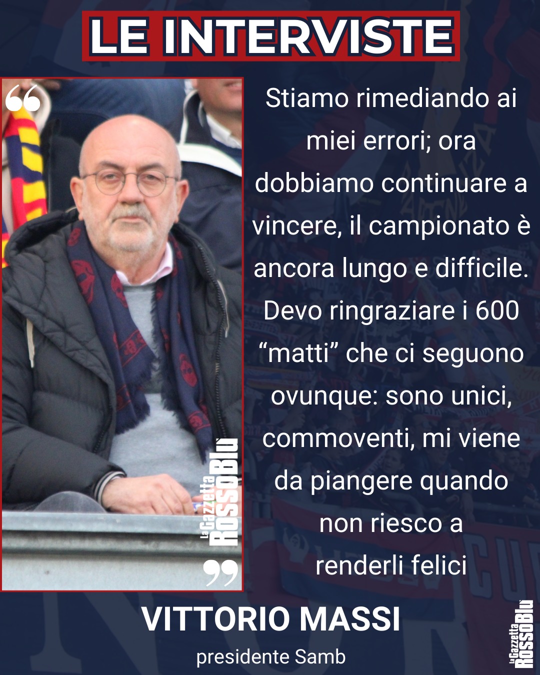 MASSI 🎙

@u.s.sambenedettese 🔴🔵, le parole di Vittorio Massi dopo la vittoria di Guidonia

#vittoriomassi #massi #guisam #guidoniasamb #stadiocittàdellaria #grb #gazzettarossoblù #samb #sambenedettese #instagol #instafootball #lagazzettarossoblù #calcio #rossoblù #seriec #gironeb #legapro #seriecskywifi