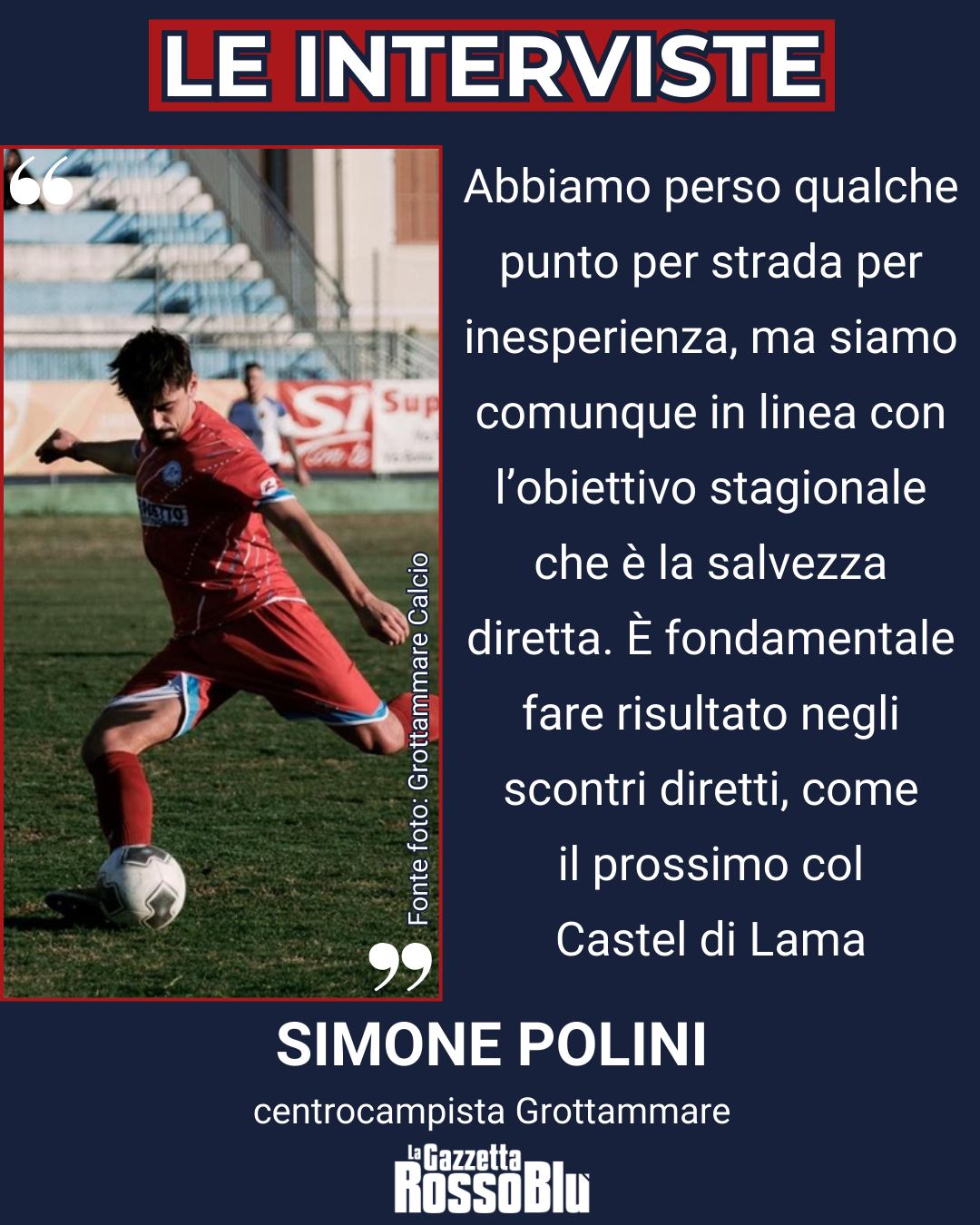 PROMOZIONE ⚽

@grottammarecalcio ⚪🔵, le parole di Simone Polini 🎙

#simonepolini #polini #calcio #marche #promozione #gironeb #grottammare #grottammarecalcio #grb #lagazzettarossoblù