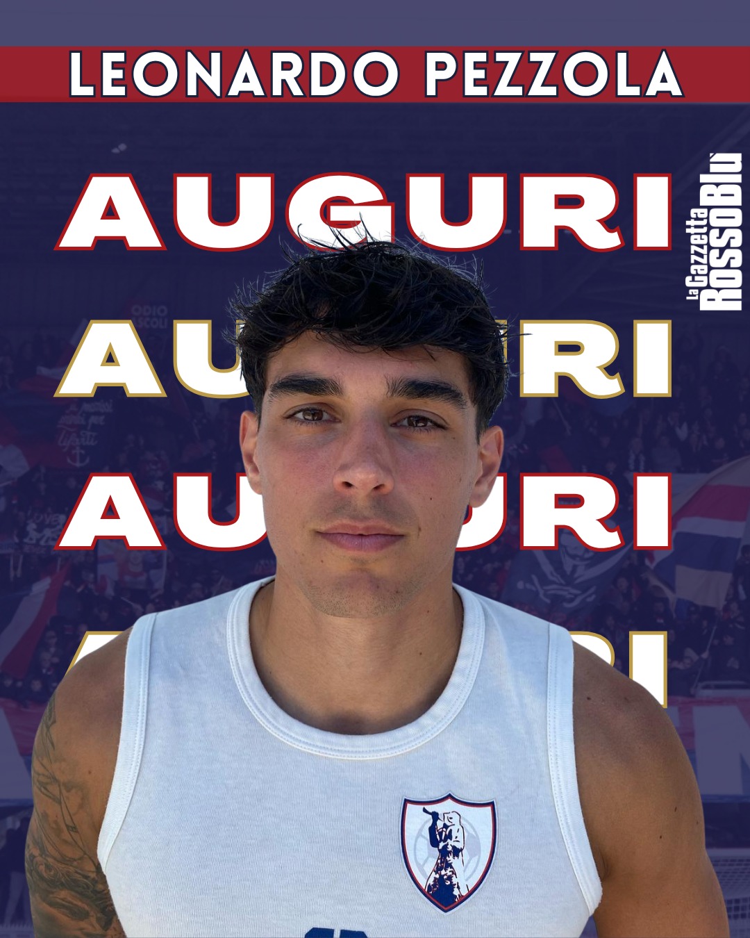 AUGURI LEO 🎉

Compie oggi 24 anni il difensore dell'@u.s.sambenedettese 🔴🔵 @leonardopezzola_. Auguri!

#leonardopezzola #pezzola #grb #gazzettarossoblù #samb #sambenedettese #instagol #instafootball #lagazzettarossoblù #calcio #rossoblù #seriec #gironeb #legapro #seriecskywifi #happybirthday #birthday #bday #happybday #buoncompleanno #compleanno #tantiauguri