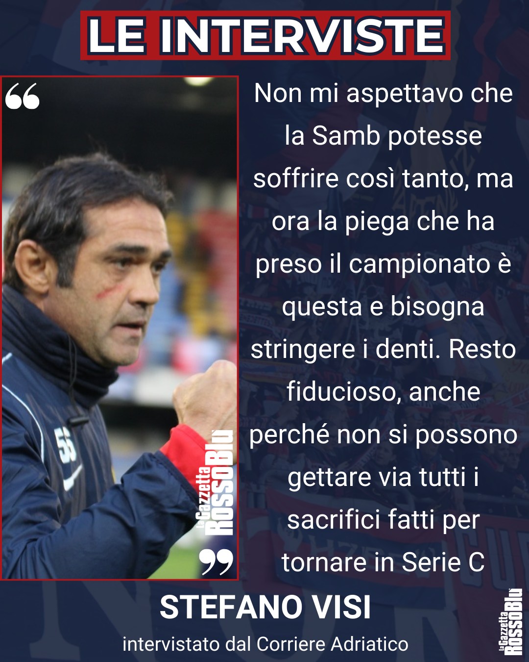 DOPPIO EX 🎙

A pochi giorni dalla sfida tra Ternana e @u.s.sambenedettese, le parole di Stefano Visi

#stefanovisi #visi #exsamb #tersam #ternanasamb #grb #gazzettarossoblù #samb #sambenedettese #instagol #instafootball #lagazzettarossoblù #calcio #rossoblù #seriec #gironeb #legapro #seriecskywifi