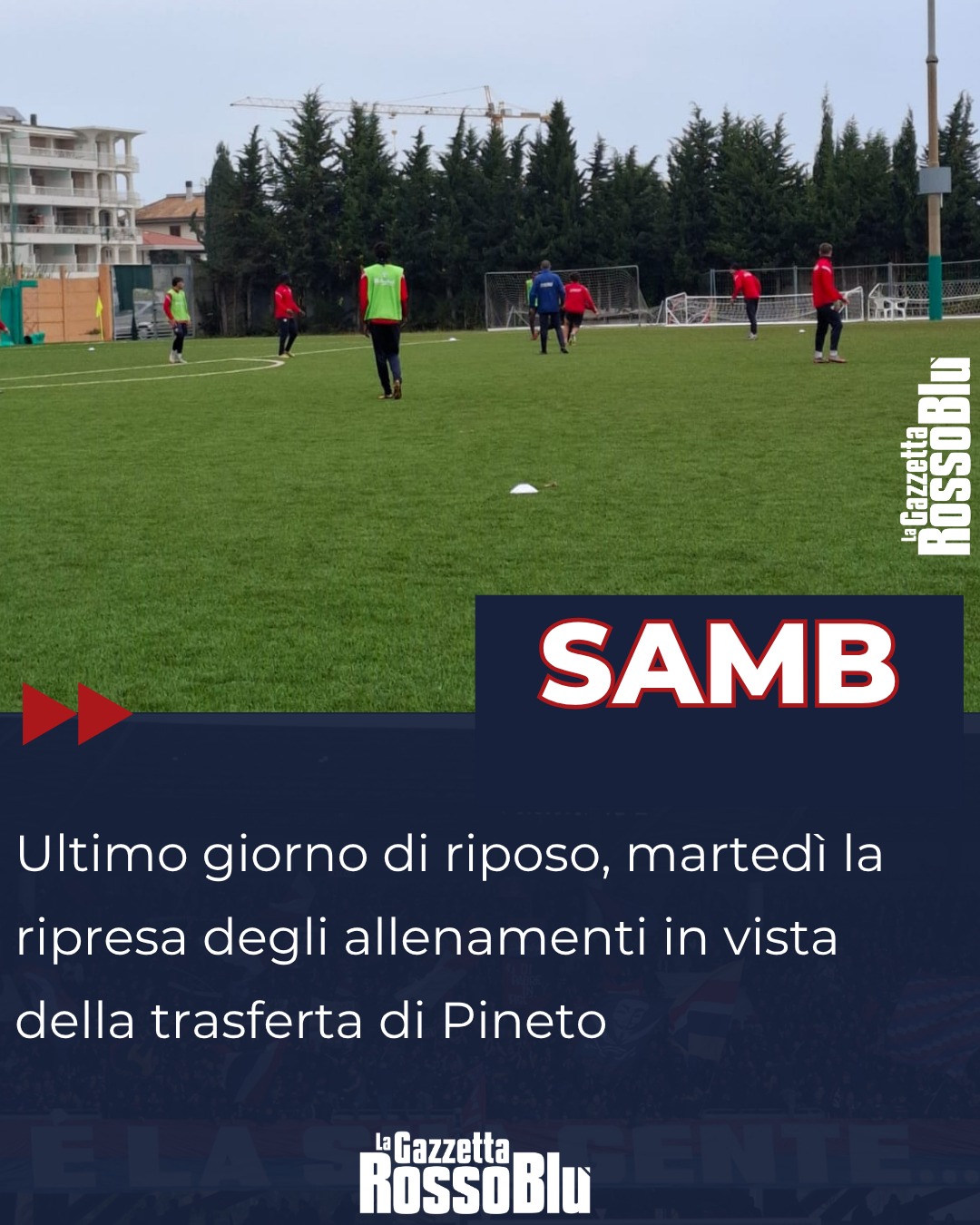 LA SETTIMANA 🗓

@u.s.sambenedettese 🔴🔵, da domani i primi allenamenti in vista della trasferta di Pineto 🏟

#grb #gazzettarossoblù #samb #sambenedettese #instagol #instafootball #lagazzettarossoblù #calcio #rossoblù #seriec #gironeb #legapro #seriecskywifi