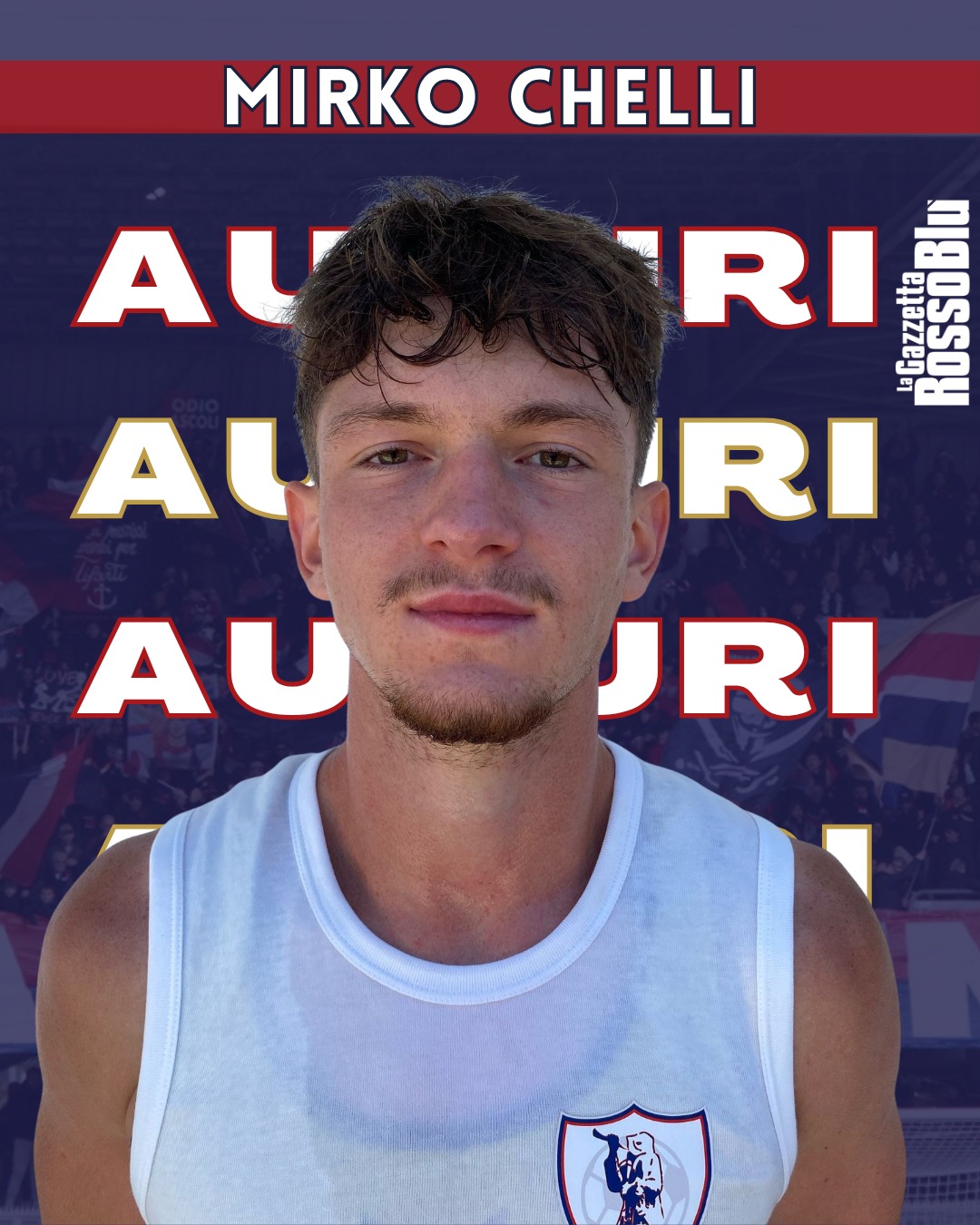 AUGURI MIRKO 🎉

Compie oggi 20 anni il difensore dell'@u.s.sambenedettese 🔴🔵 Mirko Chelli. Tanti auguri!

#mirkochelli #chelli #grb #gazzettarossoblù #samb #sambenedettese #instagol #instafootball #lagazzettarossoblù #calcio #rossoblù #seriec #gironeb #legapro #seriecskywifi #happybirthday #birthday #bday #happybday #buoncompleanno #compleanno #tantiauguri