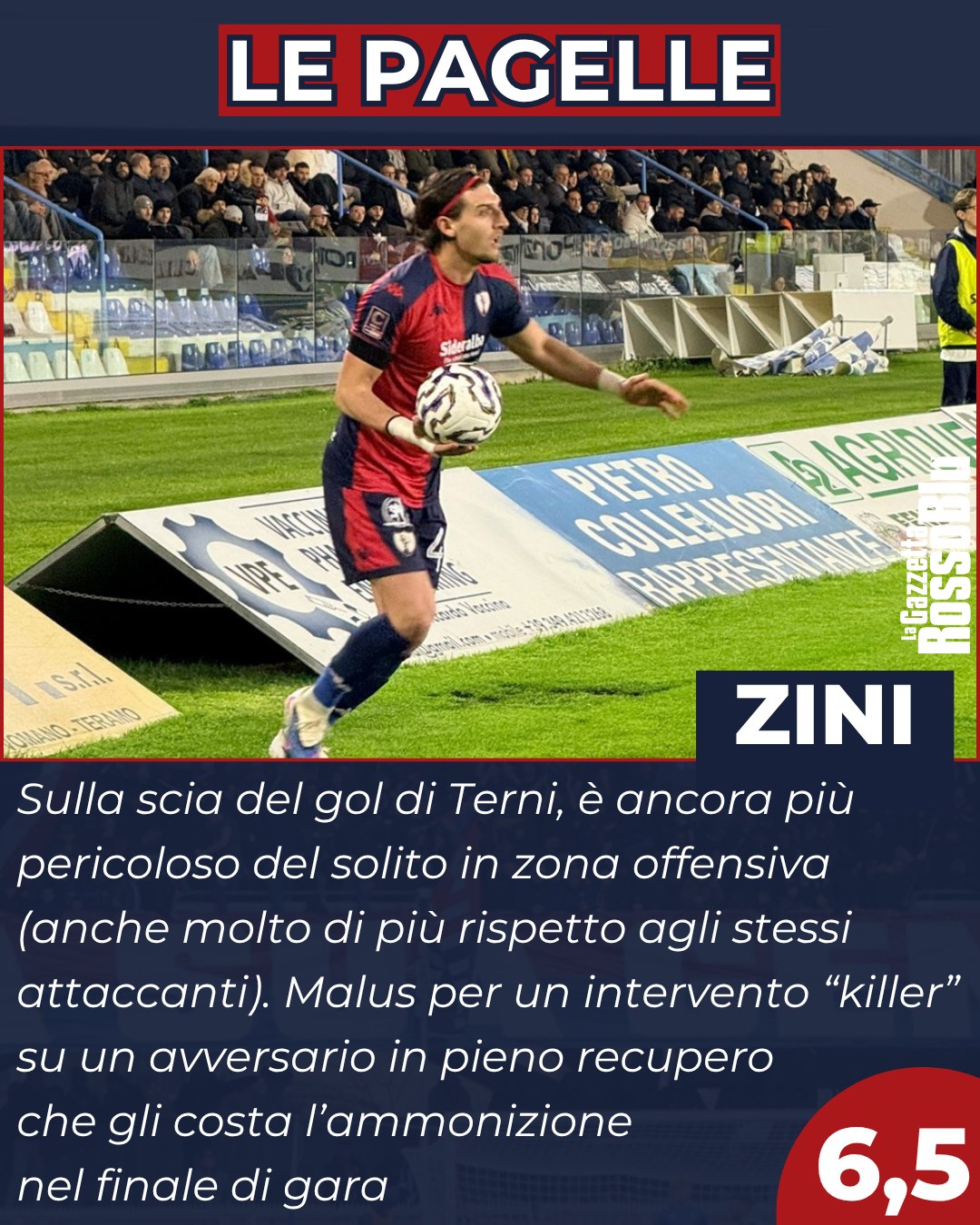 ZINI ✅

U.S. Sambenedettese 🔴🔵, Zini tra i più pericolosi a Pineto 🏟 (anche più degli attaccanti)