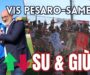 Vis Pesaro-Samb 2-3, SU E GIÙ