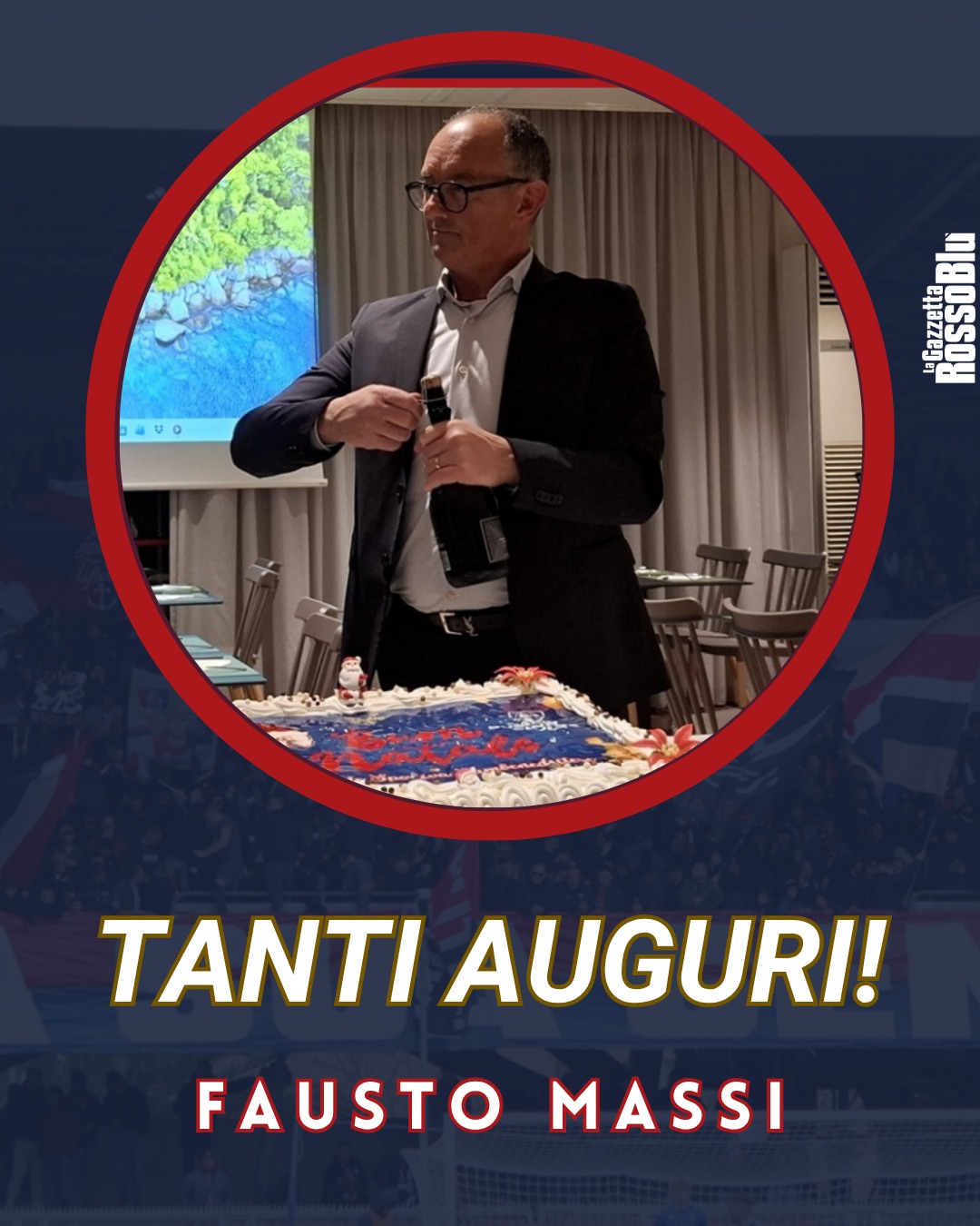AUGURI FAUSTO 🎉

Festeggia oggi il suo compleanno il vicepresidente dell'@u.s.sambenedettese 🔴🔵 Fausto Massi. Tanti auguri!

#faustomassi #massi #grb #gazzettarossoblù #samb #sambenedettese #instagol #instafootball #lagazzettarossoblù #calcio #rossoblù #seriec #gironeb #legapro #seriecskywifi #happybirthday #birthday #bday #happybday #buoncompleanno #compleanno #tantiauguri