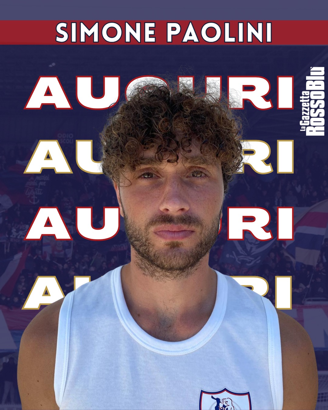 AUGURI SIMONE 🎉

Compie oggi 29 anni il centrocampista dell'@u.s.sambenedettese 🔴🔵 Simone Paolini. Tanti auguri!

#simonepaolini #paolini @_ilpaok_ #grb #gazzettarossoblù #samb #sambenedettese #instagol #instafootball #lagazzettarossoblù #calcio #rossoblù #seriec #gironeb #legapro #seriecskywifi
#happybirthday #birthday #bday #happybday #buoncompleanno #compleanno #tantiauguri