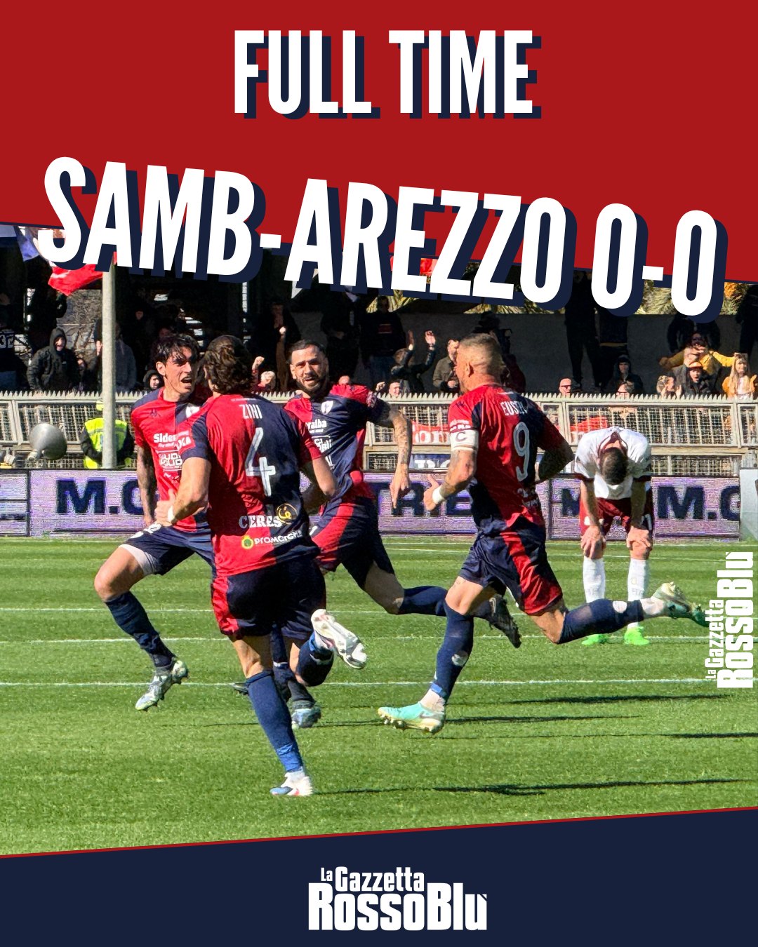 FINITA ❗❗

L'@u.s.sambenedettese 🔴🔵 sfiora l'impresa, ma un gol di Eusepi nel finale viene annullato per fuorigioco: la sfida con l'Arezzo finisce 0-0

#sambarezzo #samare #stadiorivieradellepalme #grb #gazzettarossoblù #samb #sambenedettese #instagol #instafootball #lagazzettarossoblù #calcio #rossoblù #seriec #gironeb #legapro #seriecskywifi