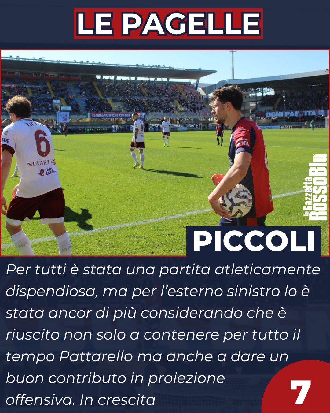PICCOLI ✅

@u.s.sambenedettese 🔴🔵, con l'Arezzo ottima prova per il centrocampista ormai adattato stabilmente come esterno "a tutta fascia"

#samare #sambarezzo #piccoli #pagelle #grb #gazzettarossoblù #samb #sambenedettese #instagol #instafootball #lagazzettarossoblù #calcio #rossoblù #seriec #gironeb #legapro #seriecskywifi