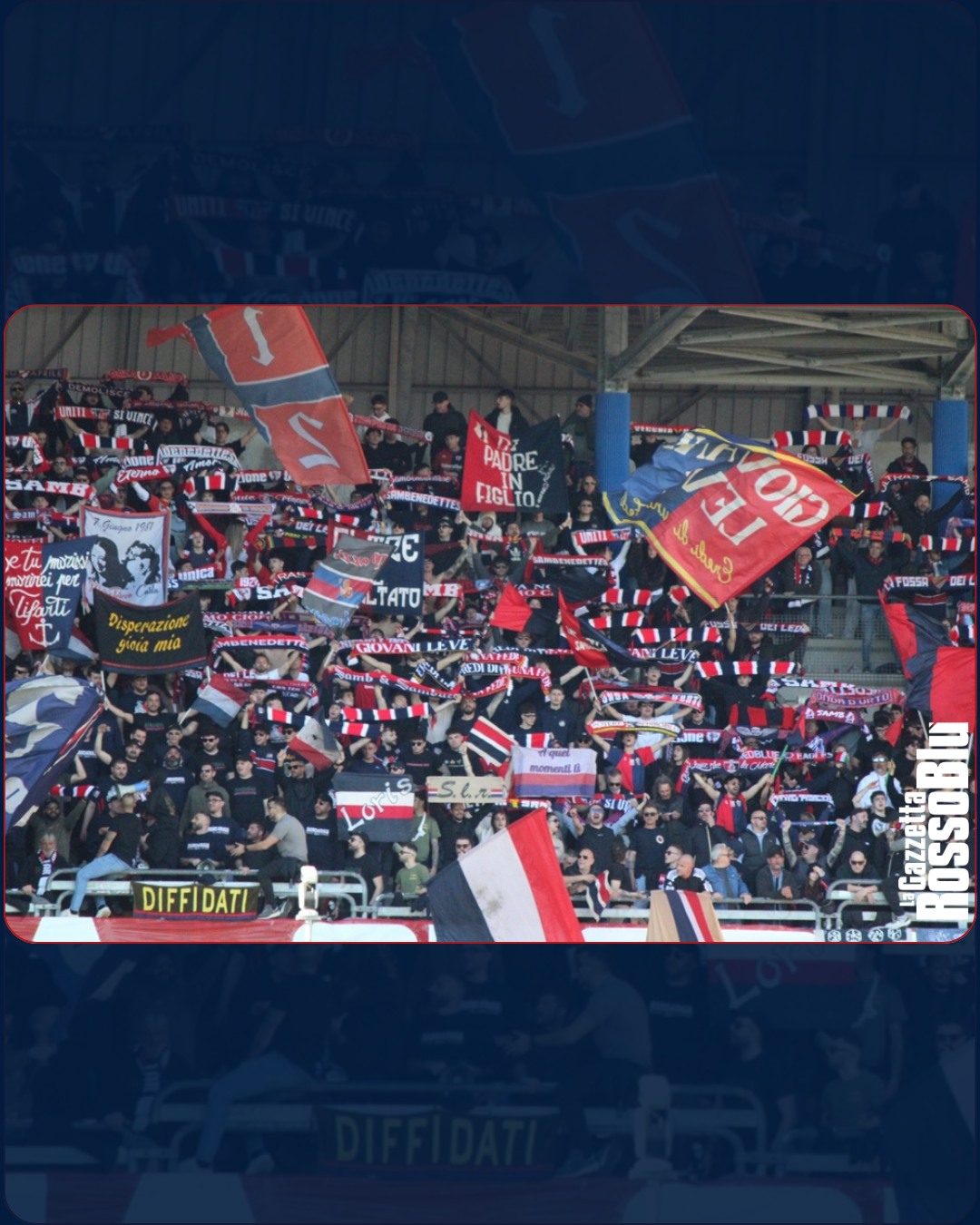 🔴🔵

#stadiorivieradellepalme #curvanord #curvanordmassimocioffi #fototifo #grb #gazzettarossoblù #samb #sambenedettese #instagol #instafootball #lagazzettarossoblù #calcio #rossoblù #seriec #gironeb #legapro #seriecskywifi