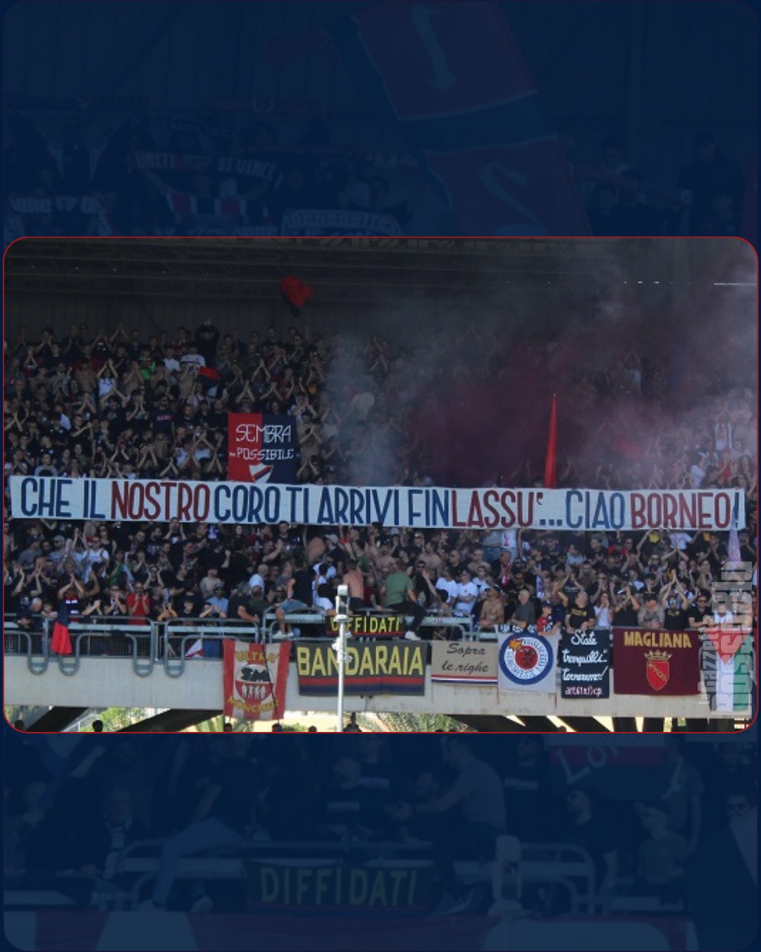 TINO BORNEO ❤️💙

Due anni fa (il 12 aprile 2024) la scomparsa dell'ex Samb Costantino Borneo 🙏🏻

#tinoborneo #costantinoborneo #borneo #exsamb #grb #gazzettarossoblù #samb #sambenedettese #instagol #instafootball #lagazzettarossoblù #calcio #rossoblù #seriec #gironeb #legapro #seriecskywifi