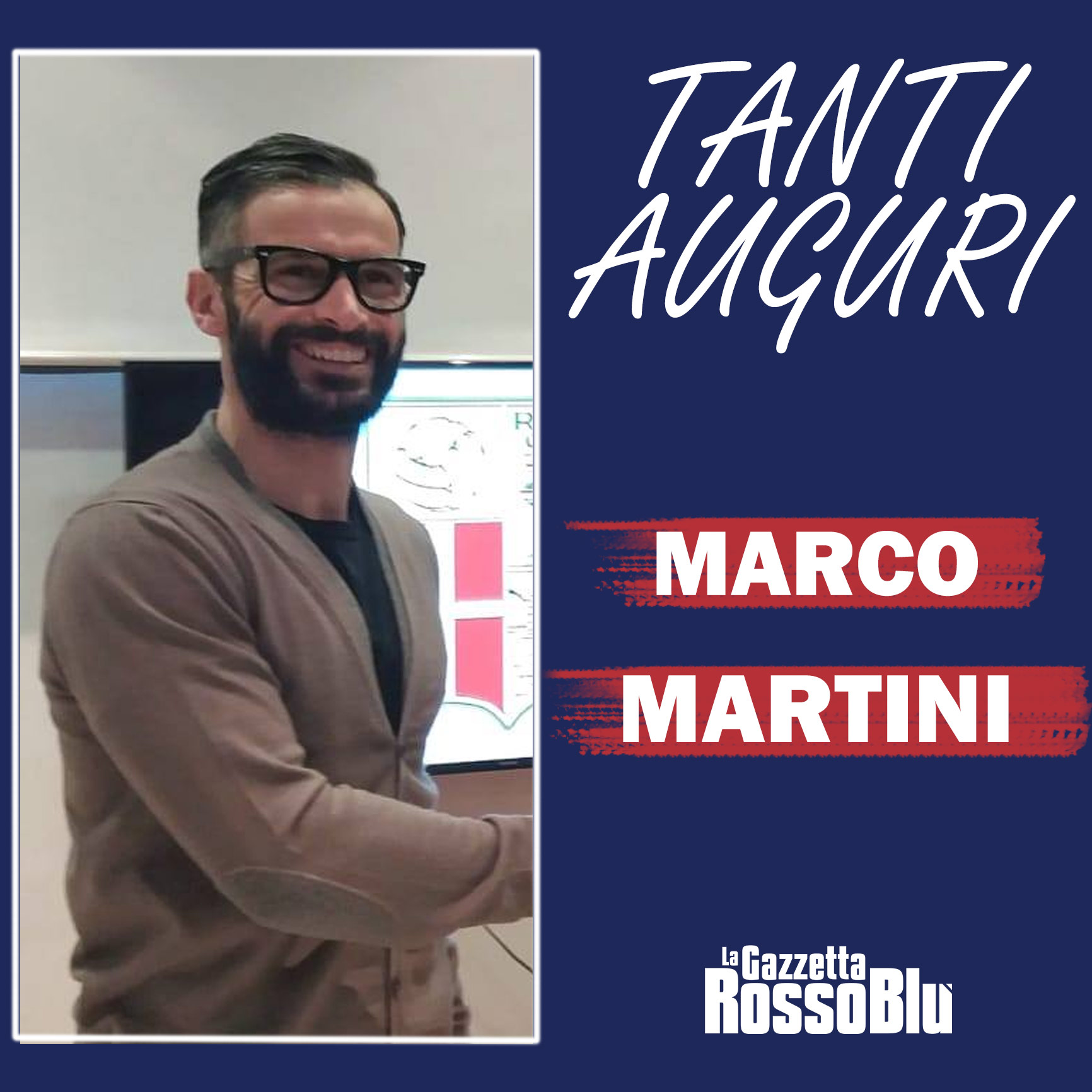 AUGURI MARCO 🎉

Compie oggi 47 anni l'ex Samb 🔴🔵 Marco Martini. Tanti auguri!

#marcomartini #martini #exsamb #grb #gazzettarossoblù #samb #sambenedettese #instagol #instafootball #lagazzettarossoblù #calcio #rossoblù #seriec #gironeb #legapro #seriecskywifi