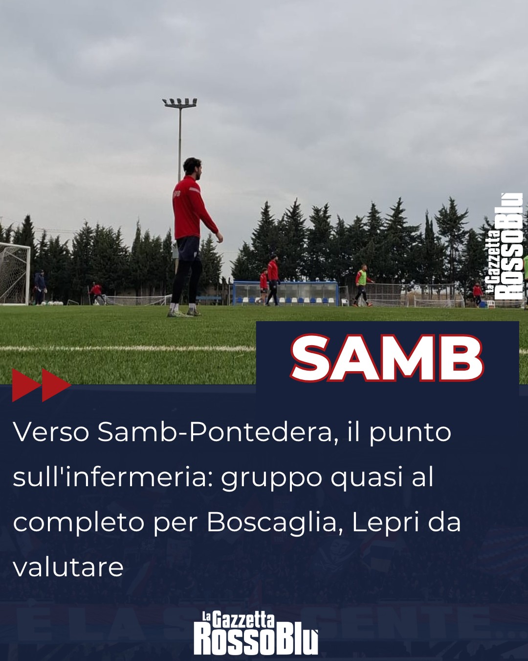 VIGILIA ⏳

@u.s.sambenedettese 🔴🔵 quasi al completo per la sfida di domani sera col Pontedera 🏟

#sambpontedera #sampon #grb #gazzettarossoblù #samb #sambenedettese #instagol #instafootball #lagazzettarossoblù #calcio #rossoblù #seriec #gironeb #legapro #seriecskywifi