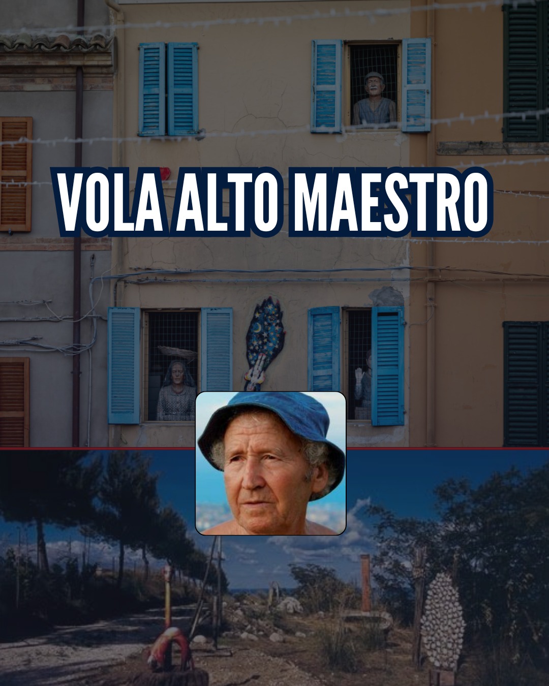 🖤

La Casa del Vento, la Pietraia dei Poeti e tanto altro: Marcello Sgattoni è stato uno dei più grandi artisti del nostro territorio, nonché una delle personalità più forti e sensibili

Vola alto Maestro 🌈

Fonti per le foto: Pietraia dei Poeti e SBT Tourism

#marcellosgattoni #sgattoni #sbt #sanbenedettodeltronto #sanbenedetto @sbt.tourism #grb #lagazzettarossoblù