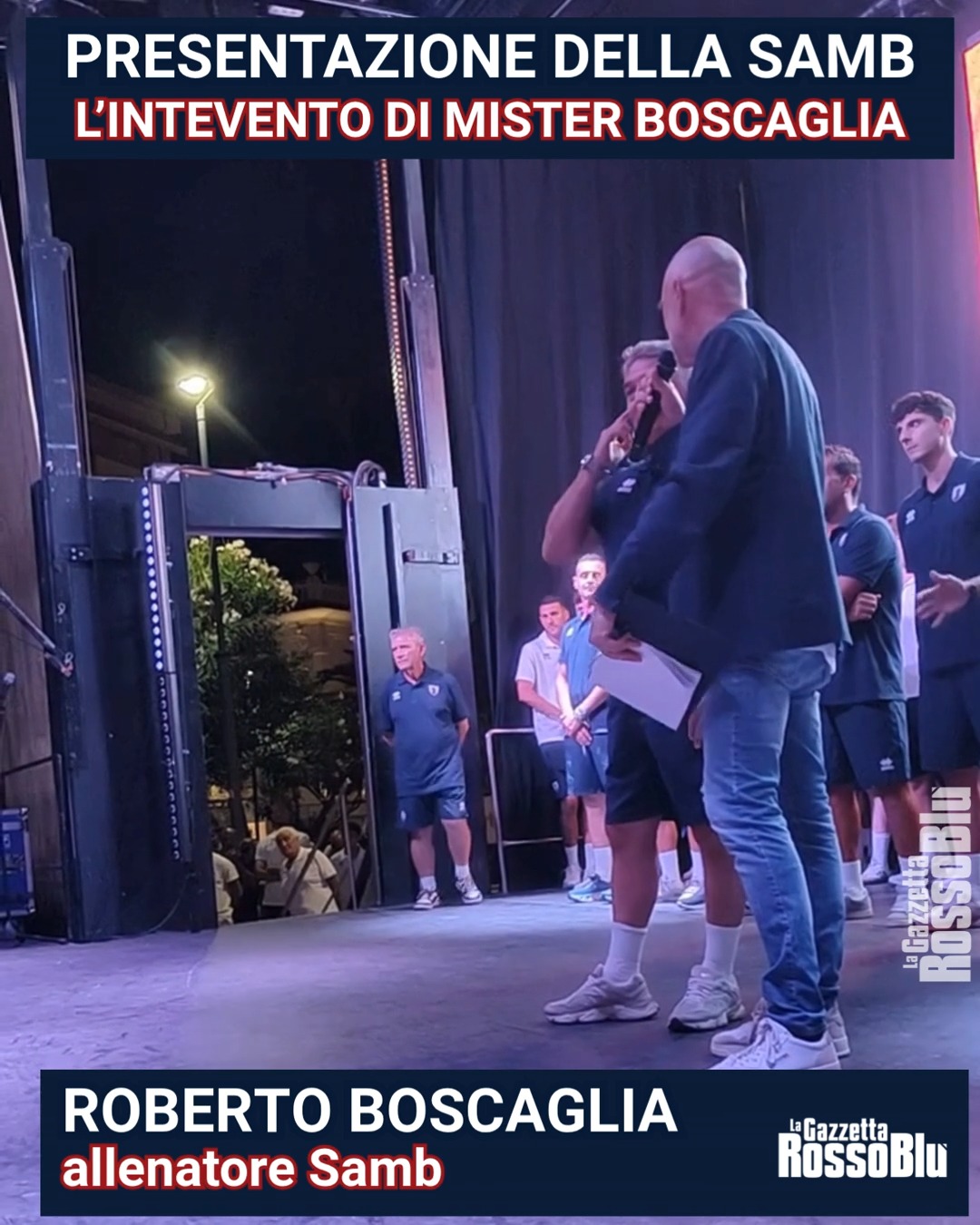 MISTER 📣

@u.s.sambenedettese 🔴🔵, l'intervento di mister @robertoboscagliaofficial 🎙 nel corso della presentazione della squadra in piazza Giorgini ieri sera

#robertoboscaglia #presentazione #sanbenedetto #sanbenedettodeltronto #sbt #grb #gazzettarossoblù #samb #sambenedettese #lagazzettarossoblù #calcio #seriec #gironeb #legapro #seriecskywifi